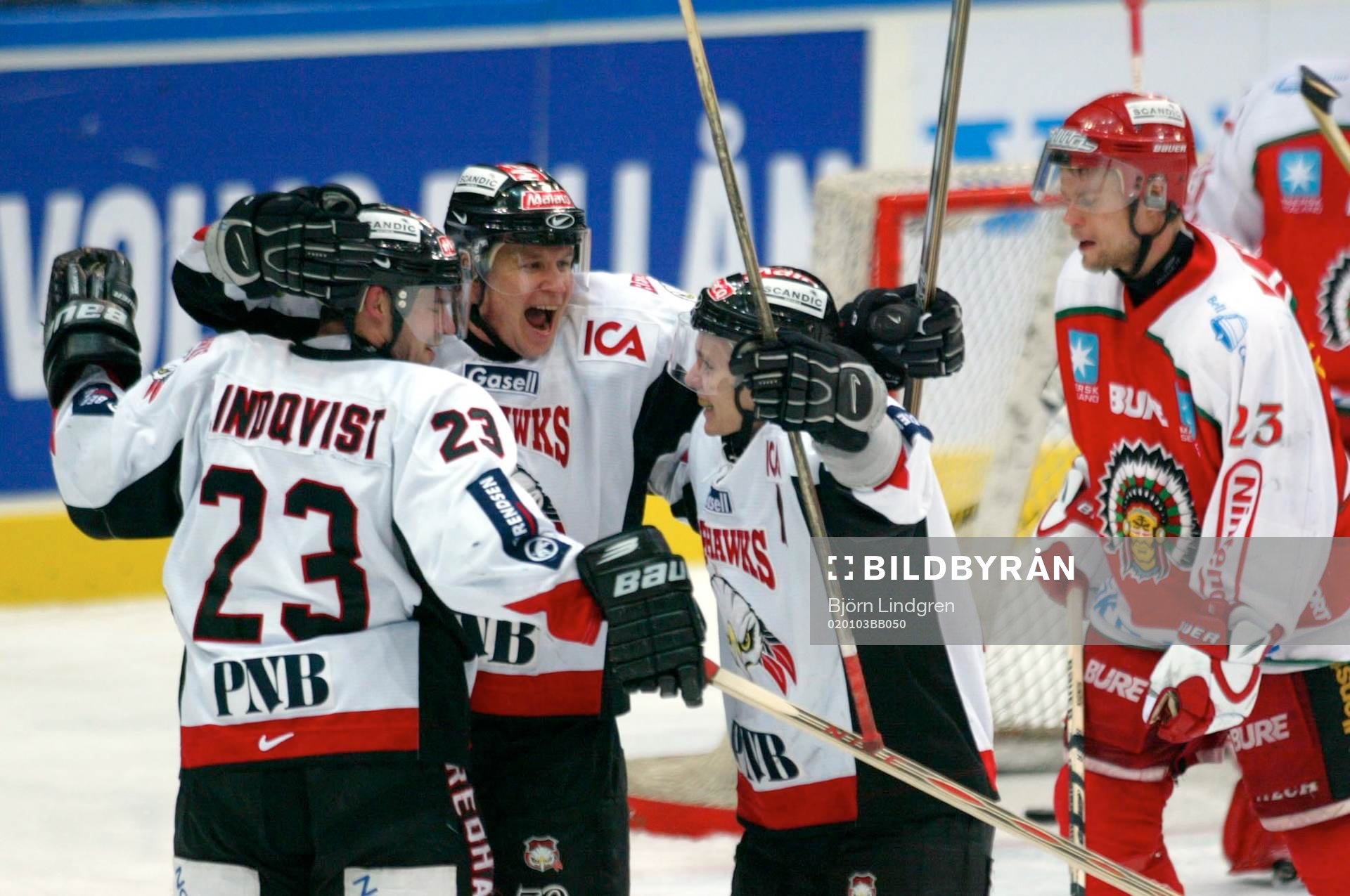 Fredrik Lindqvist, Juha Riihijärvi och Daniel Rydmark