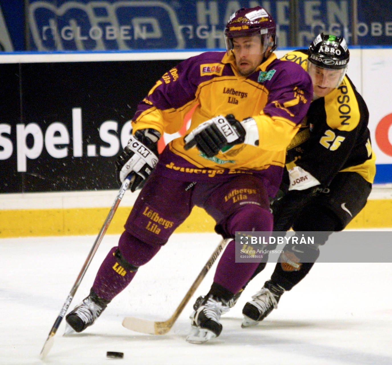 Michael Johansson, AIK och Per Lundell, Färjestad