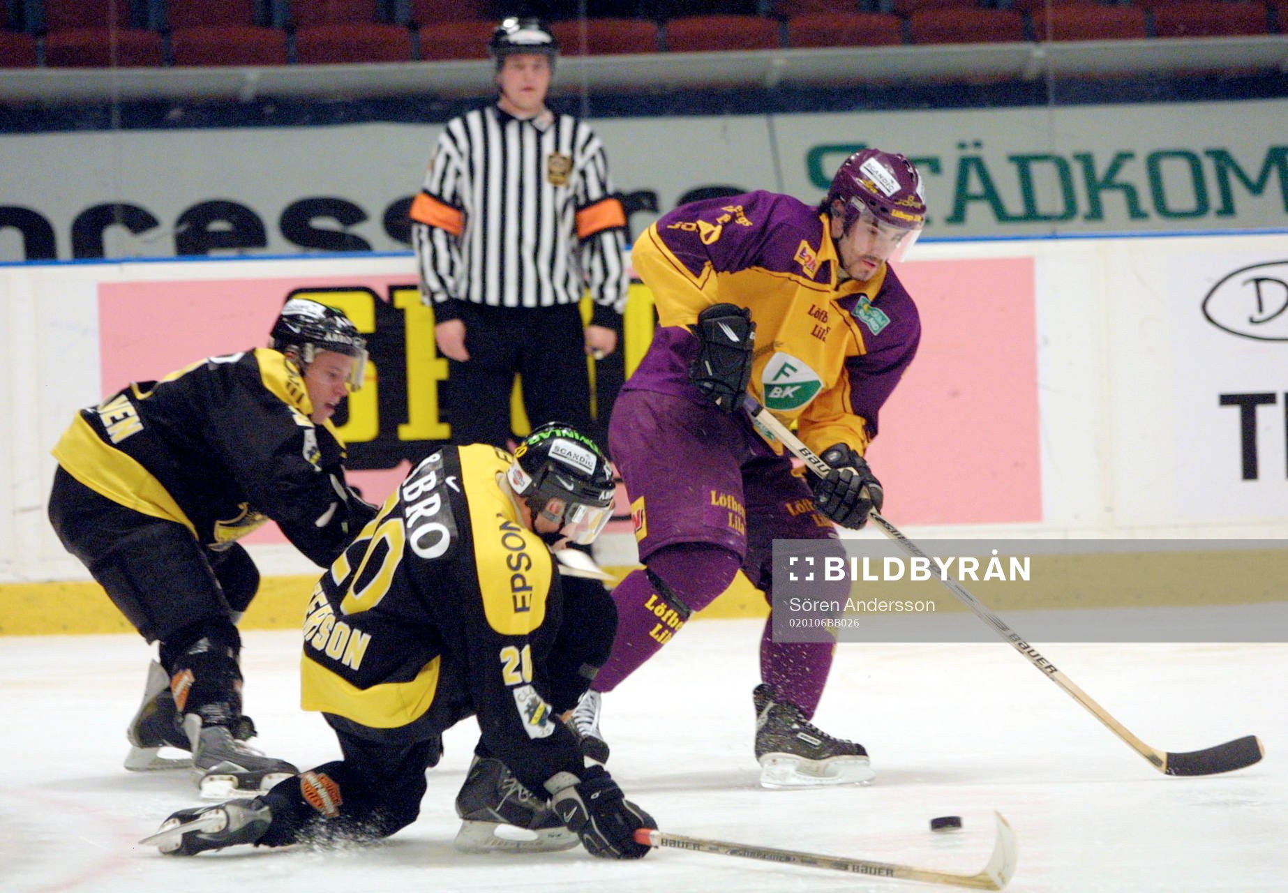 Mathias Johansson, Färjestad och Anderas Pettersson och
