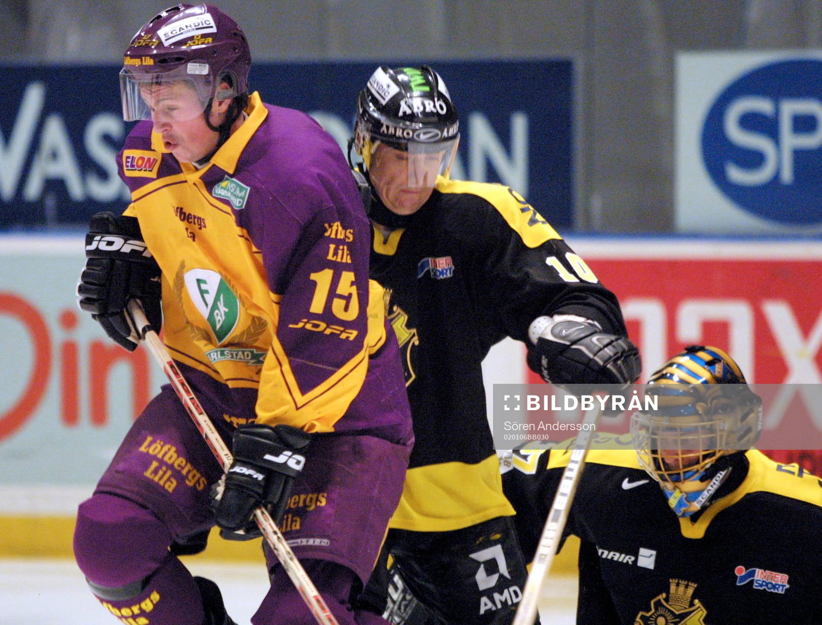 Rickard Wallin, Färjestad och Mattias Mathias och Niklas