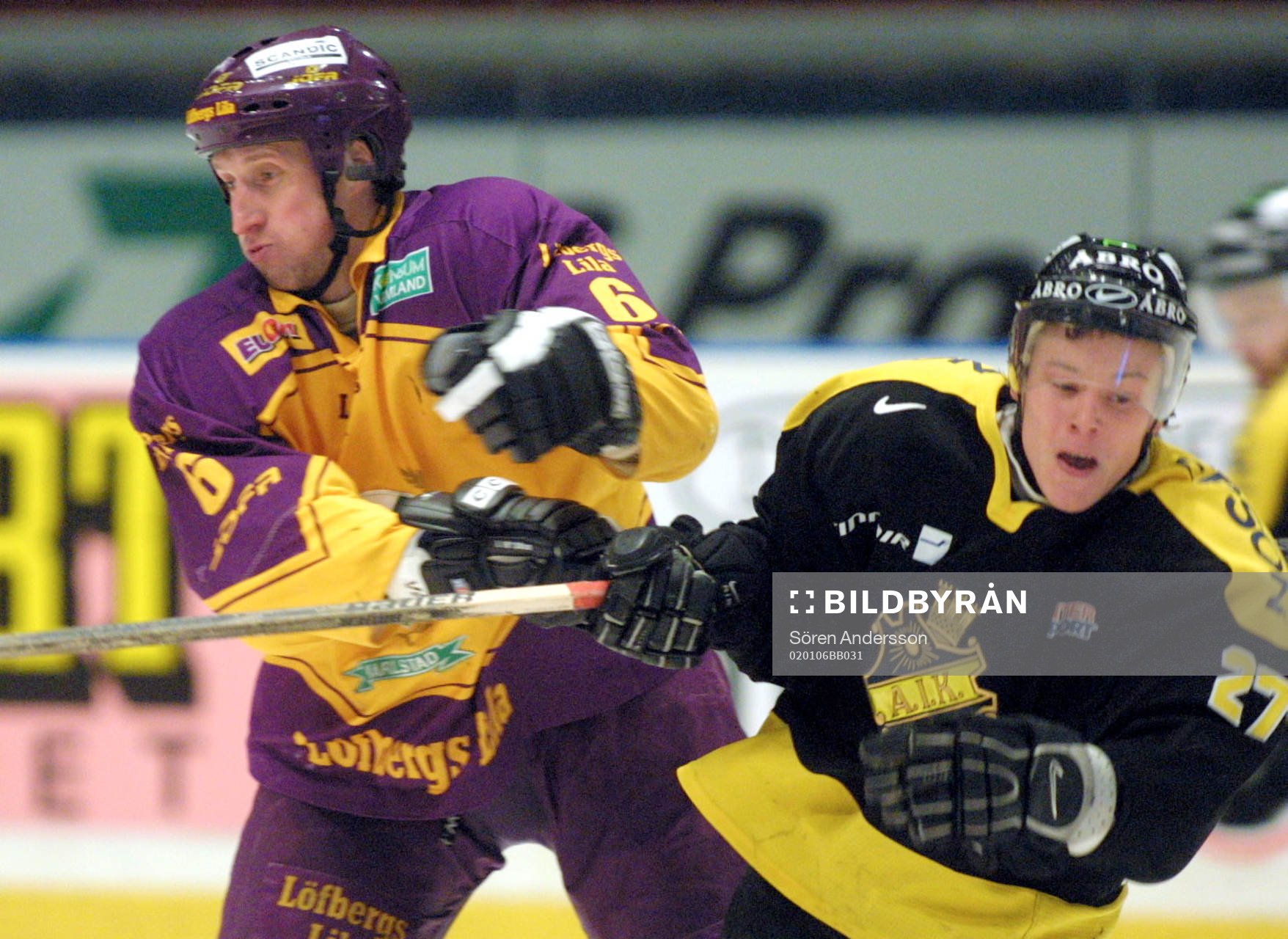 Sergei Fokin, Färjestad och Peter Kumpulainen, AIK