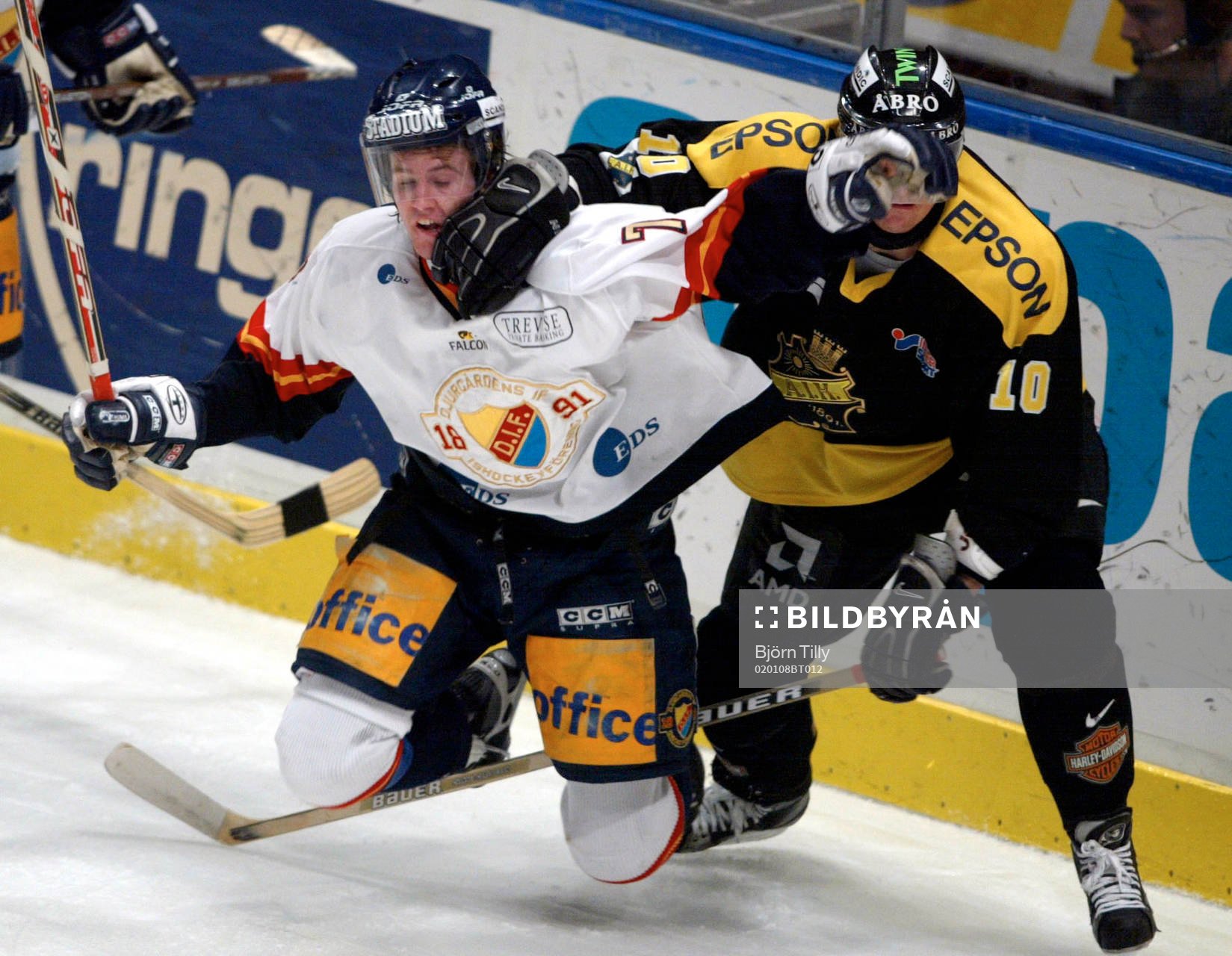 Ishockey, Elitserien. AIK - Djurgården. Niklas Kronwall,