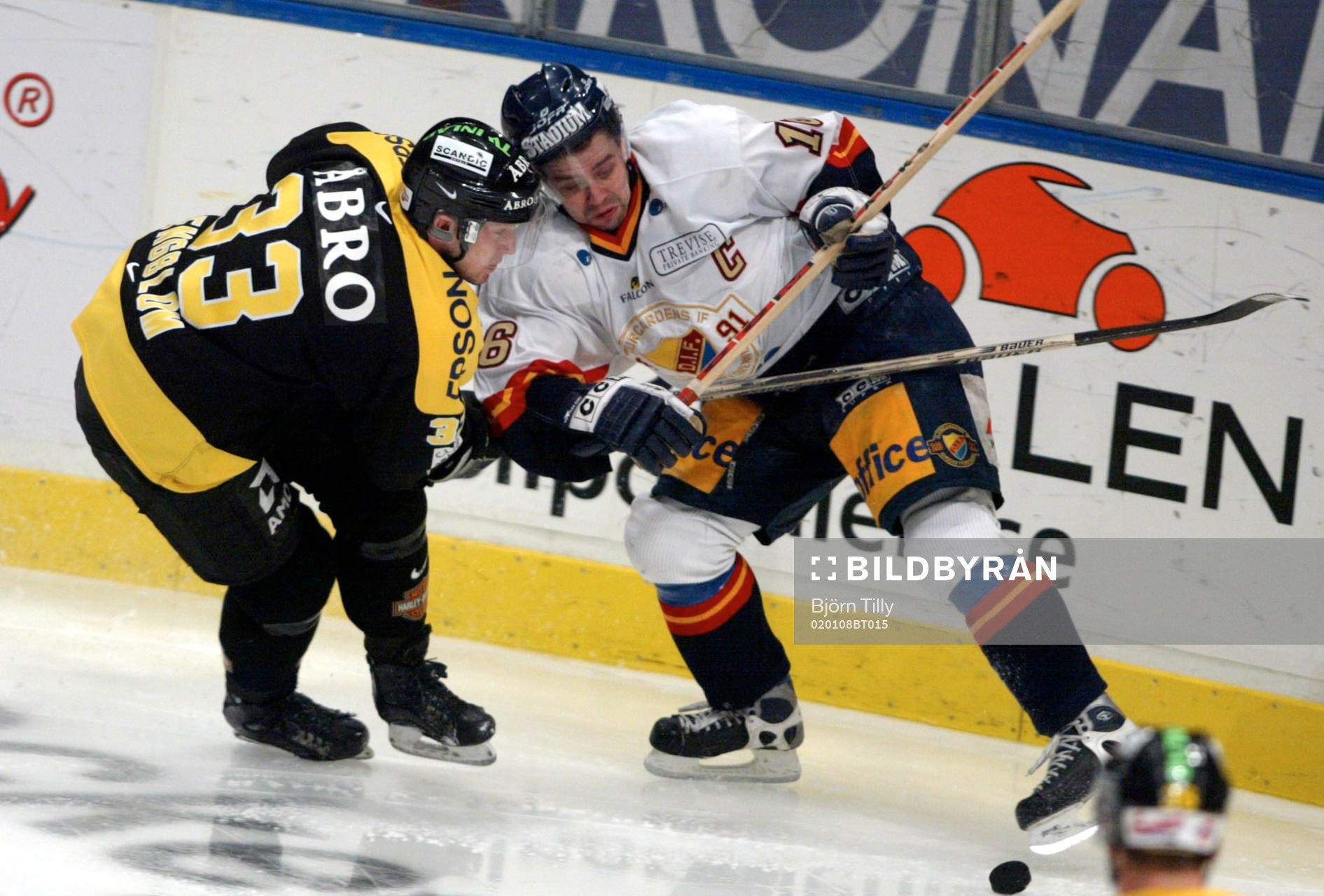 Ishockey, Elitserien. AIK - Djurgården. David Engblom, AIK