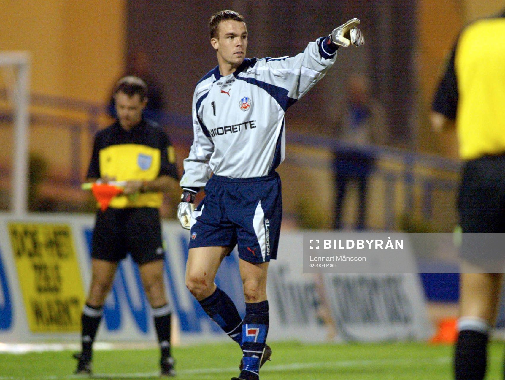 Fotboll, Målvakten Fredrik, Helsingborg
