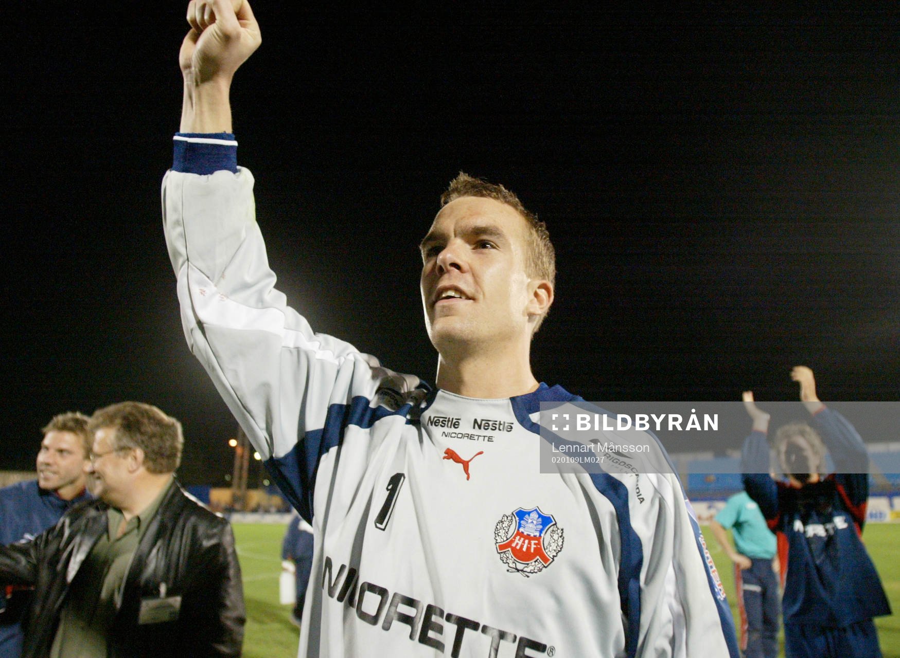 Fredrik Larsson, målvakt Helsingborg