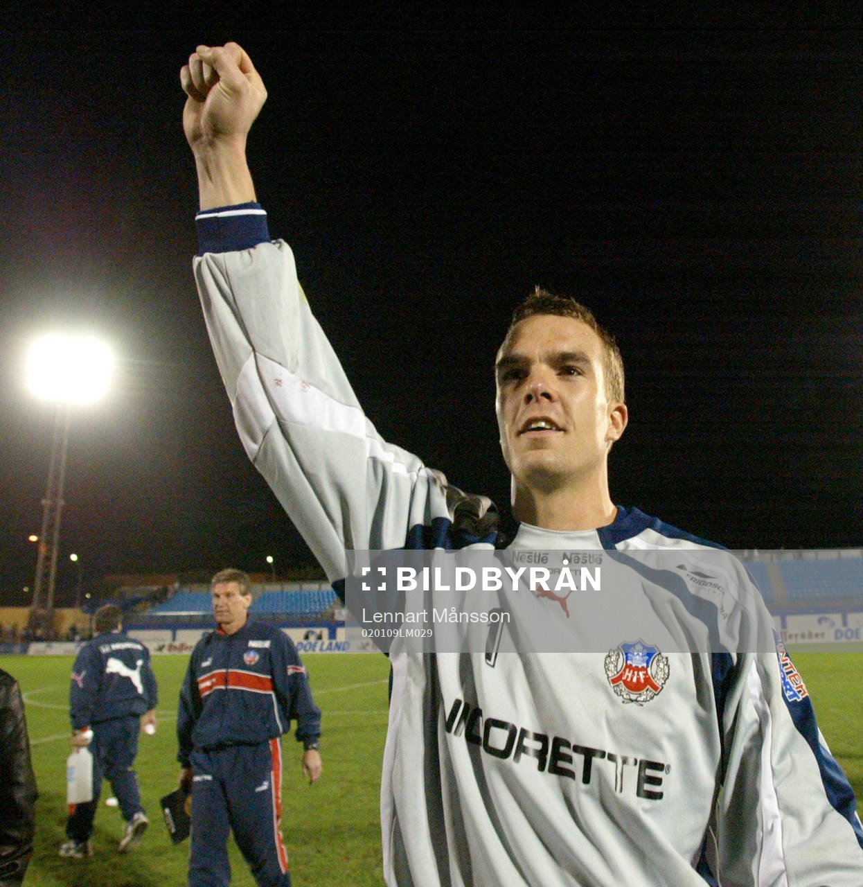 Fredrik Larsson, målvakt Helsingborg