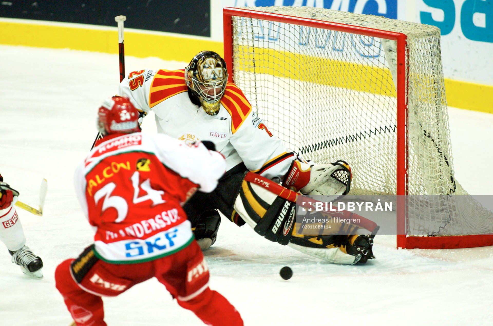 Mikael Andersson, Frölunda och Johan Asplund, Brynäs