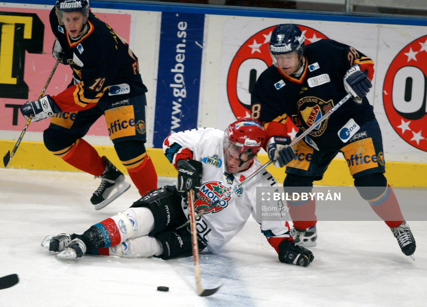Johan Forsander, Djurgården, Peter Högardh, Modo och