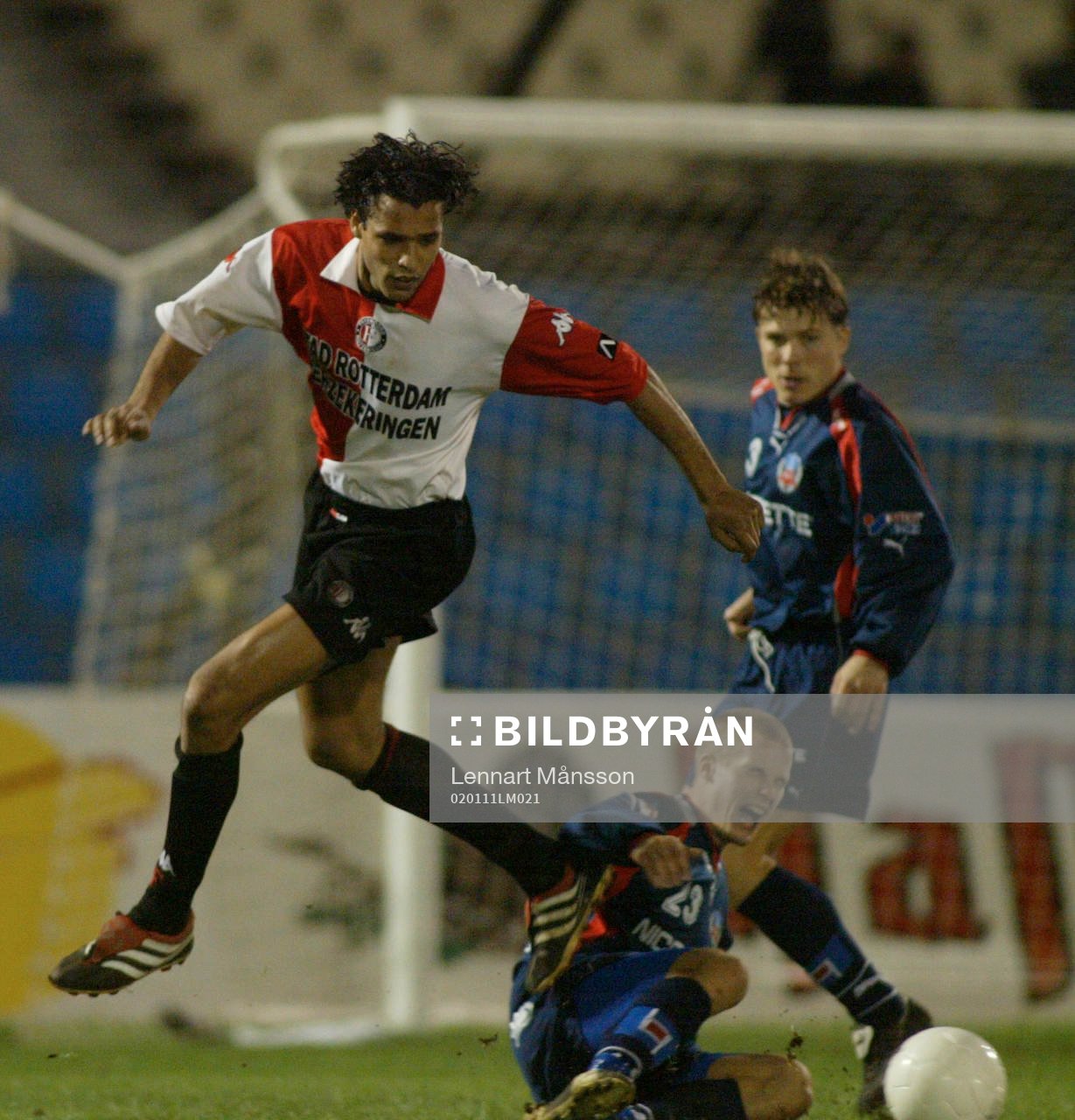 Helsingborg - Feyenoord : Christoffer Andersson och Pierre