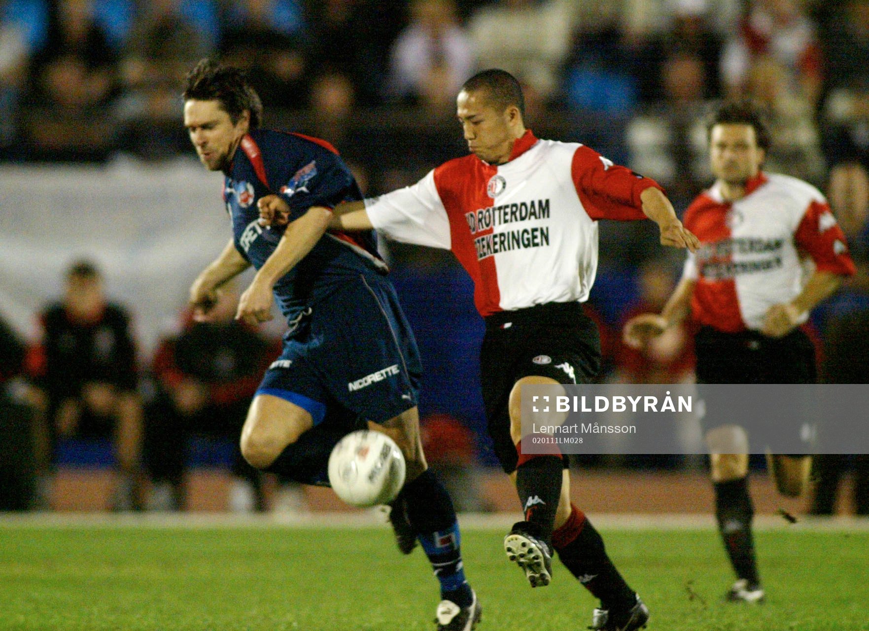 Helsingborg - Feyenoord : Ono stoppar Lars Bakkerud