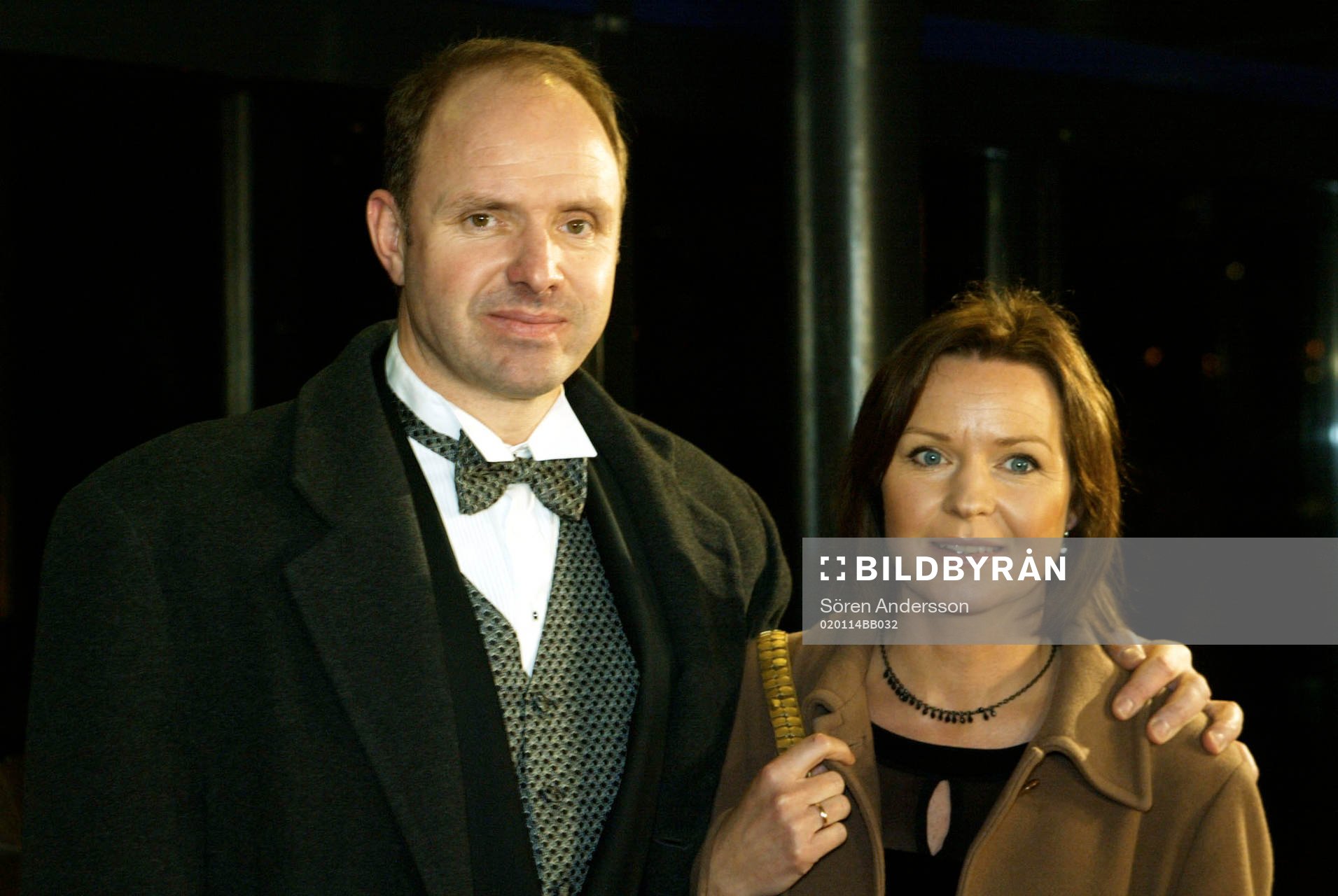 Thomas Ravelli och frun Cathrine