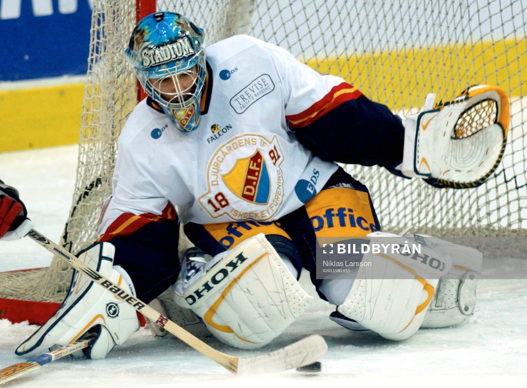 Sergei Naumov, målvakt i DIF