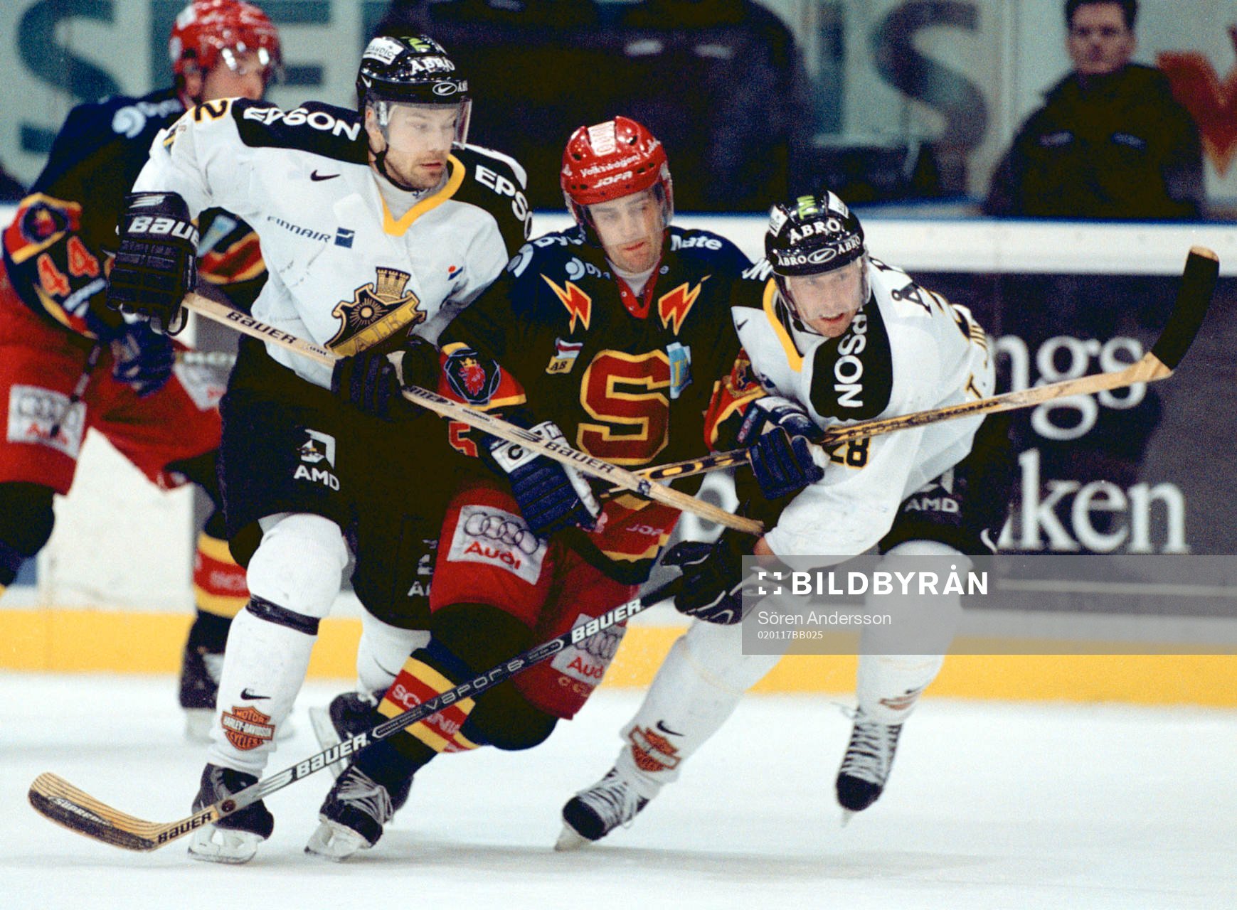 Peter Larsson, Södertälje och Toni Sihvonen och Thomas