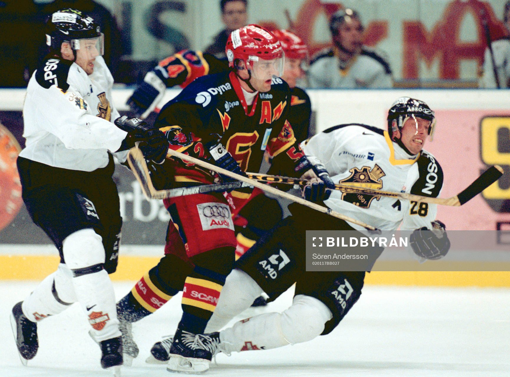 Peter Larsson, Södertälje och Toni Sihvonen och Thomas