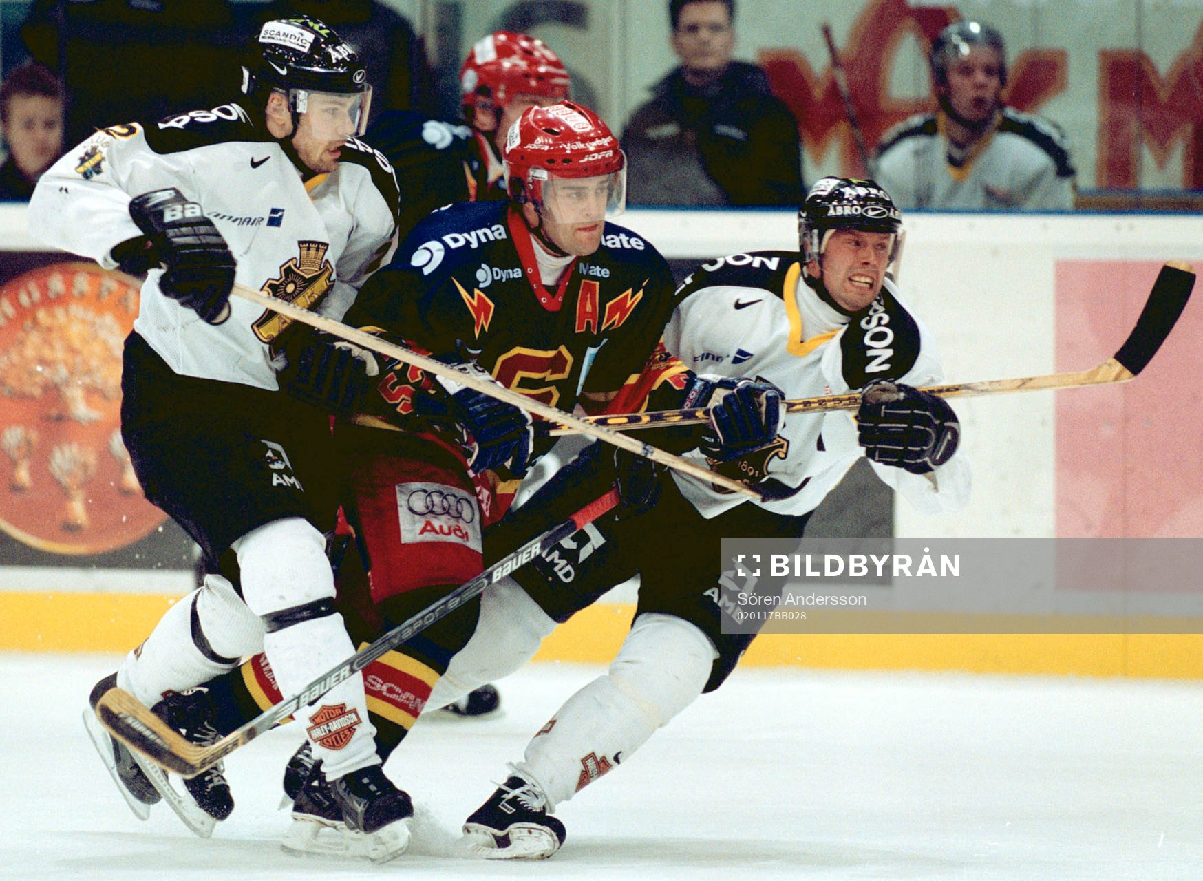 Peter Larsson, Södertälje och Toni Sihvonen och Thomas