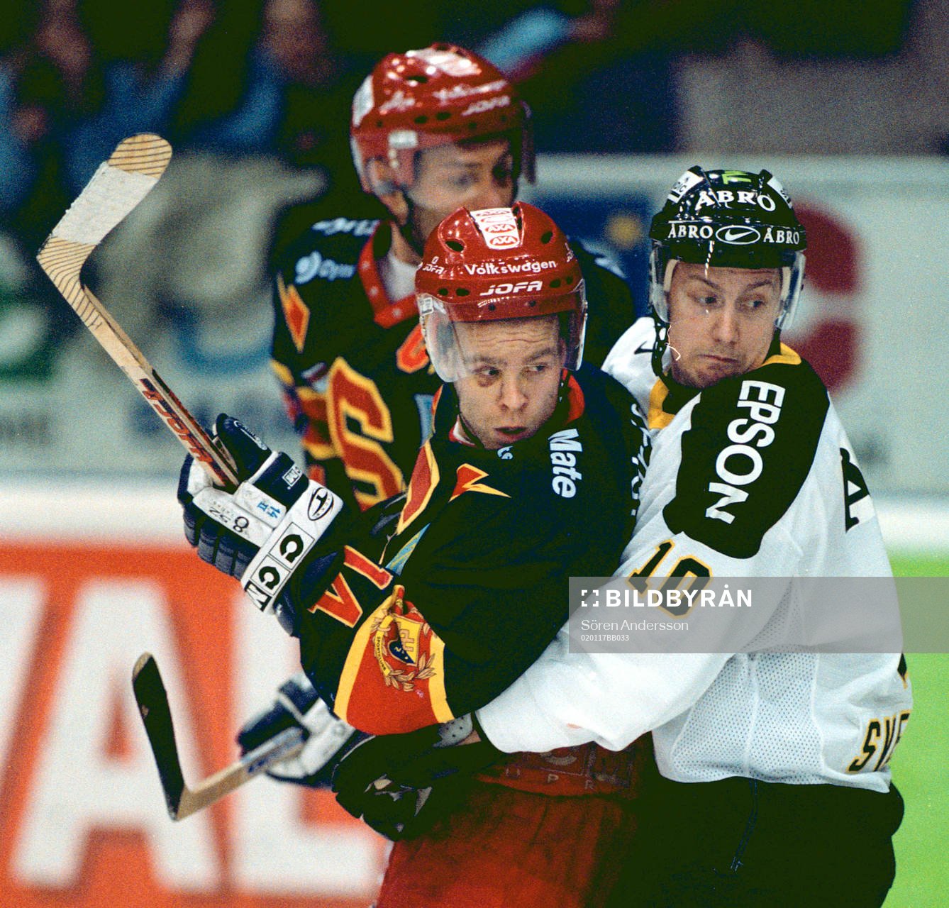 Robert Carlsson, Södertälje och Mathias Svedberg, AIK