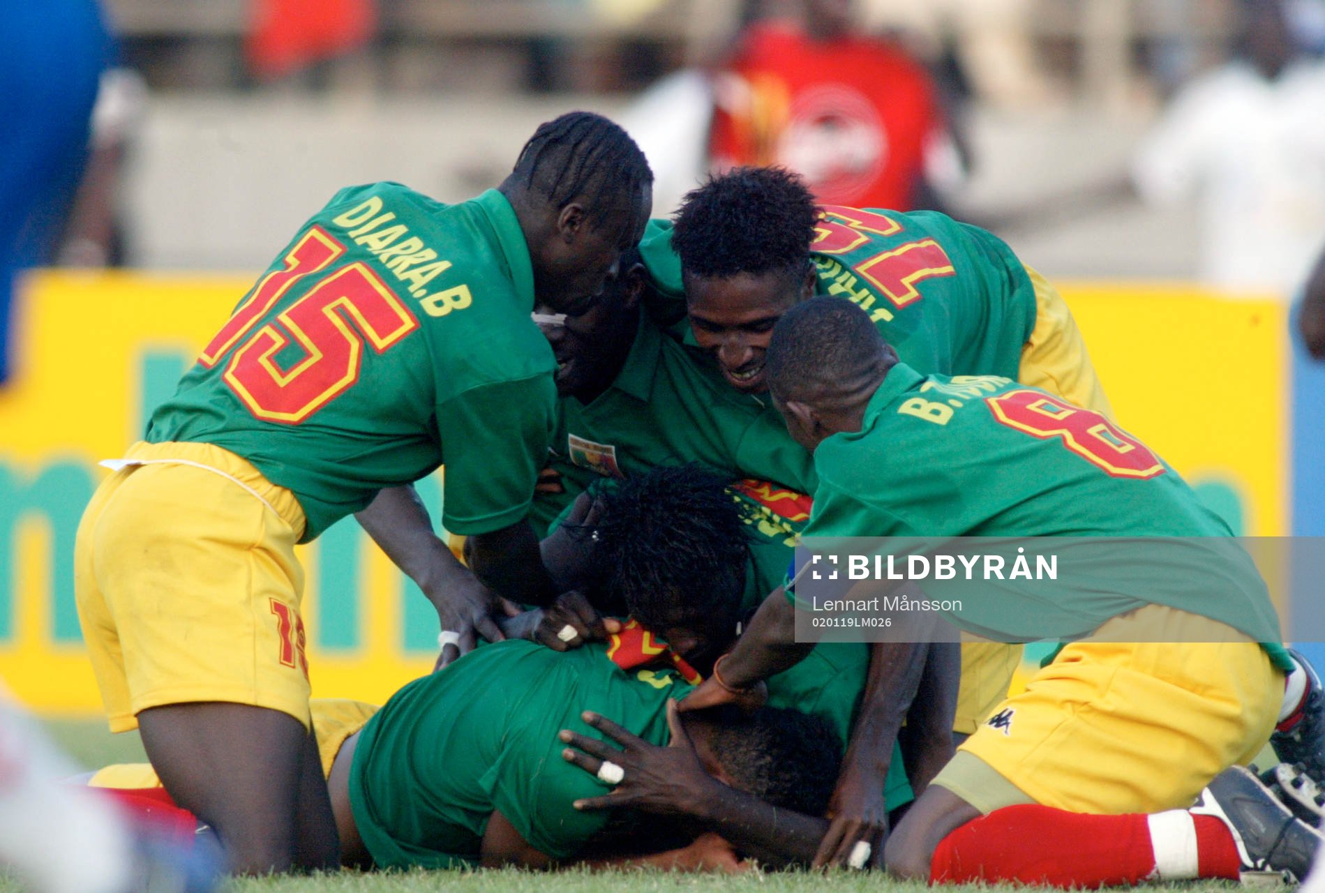 Mali lyckades sent i matchen kvittera till 1 - 1