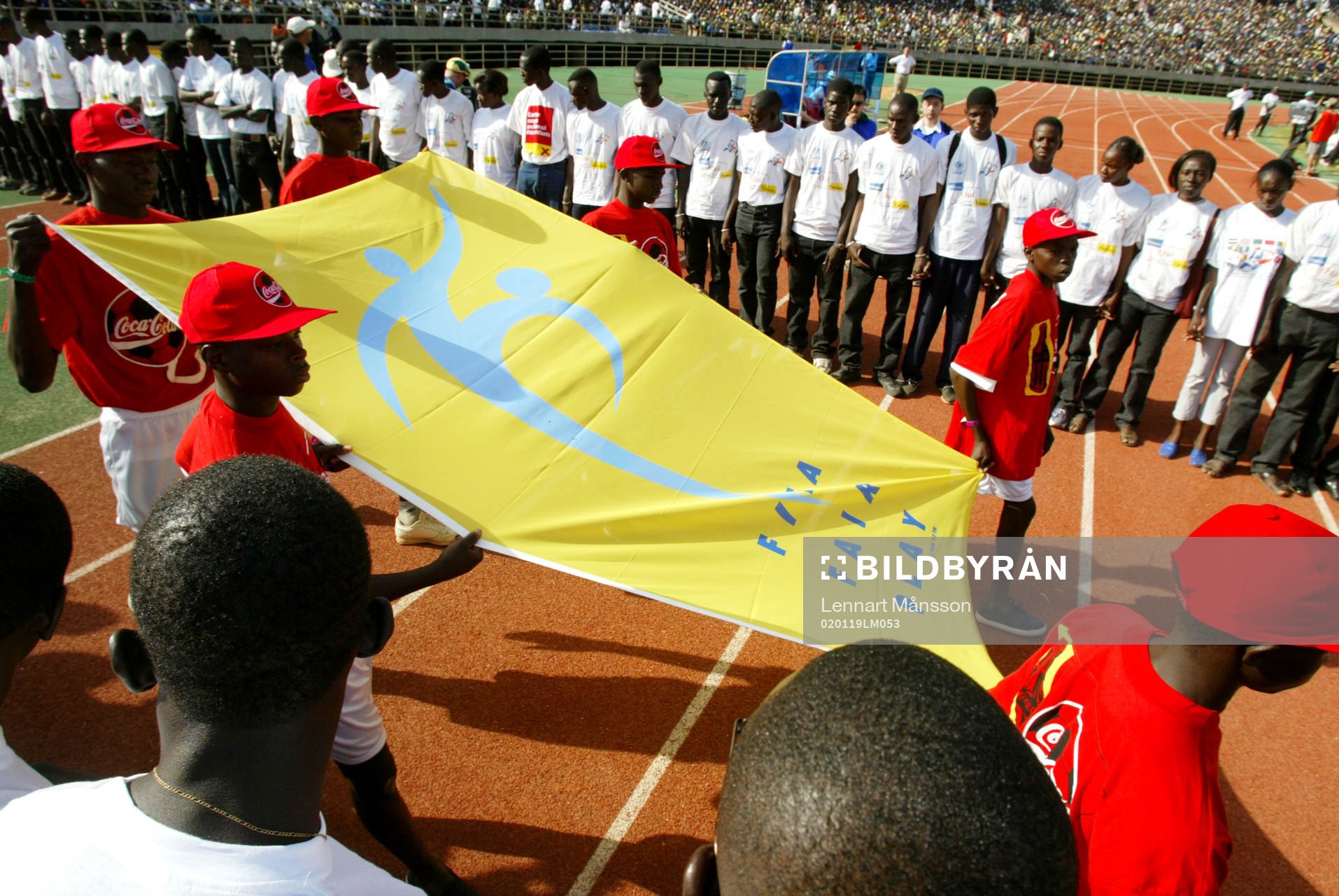 Afrikanska mästerskapen, Mali - Liberia : Inmarsch