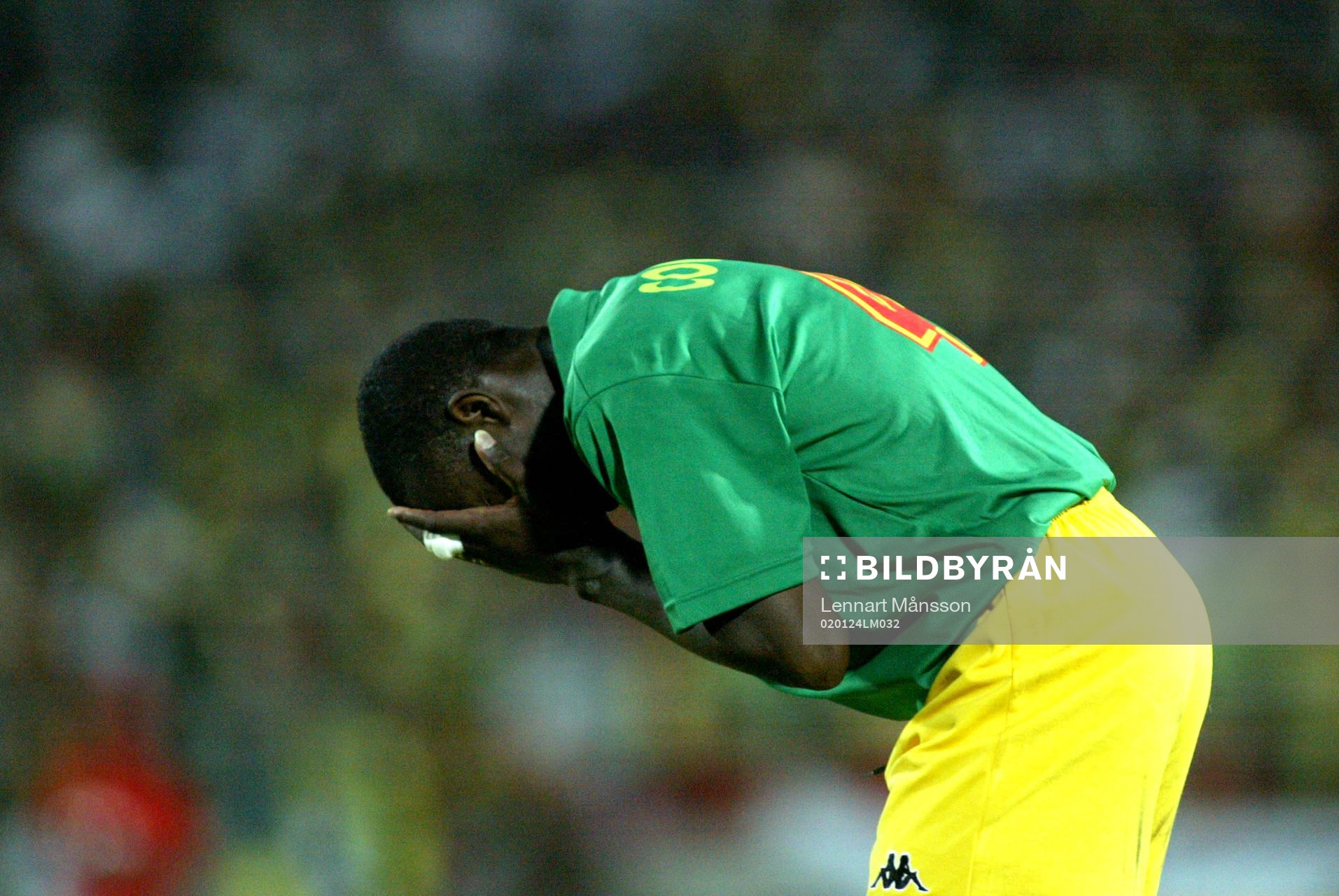 Afrikanska mästerskapen, : Adama Coulibaly, Mali, deppar