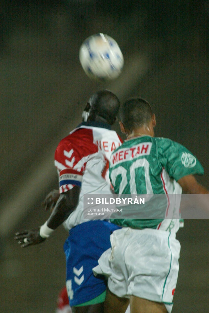 Afrikanska mästerskapen, Algeriet - Liberia : Nickduell,