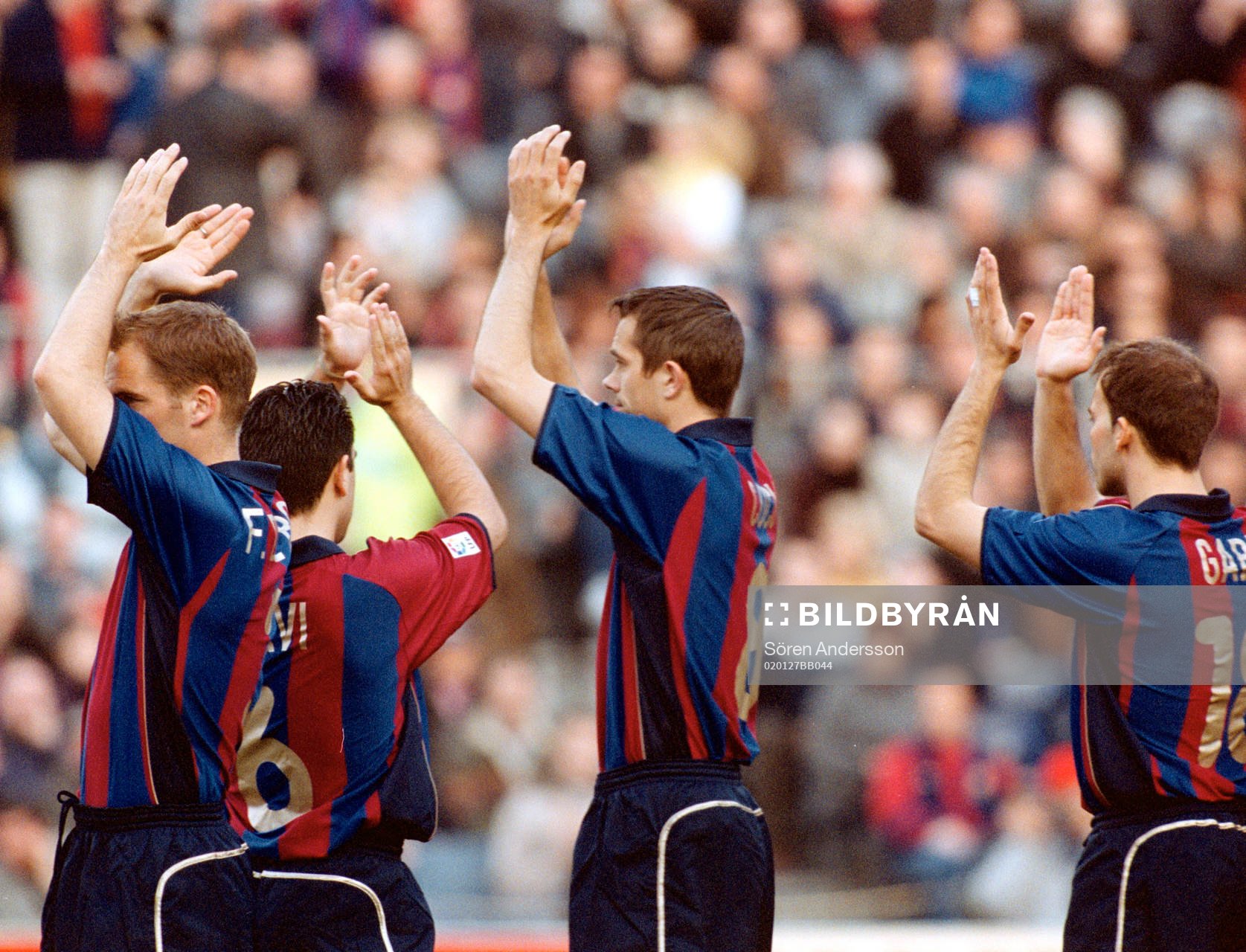 Frank De Boer, Xavier Hernandéz Creus  Xavi, Philip John
