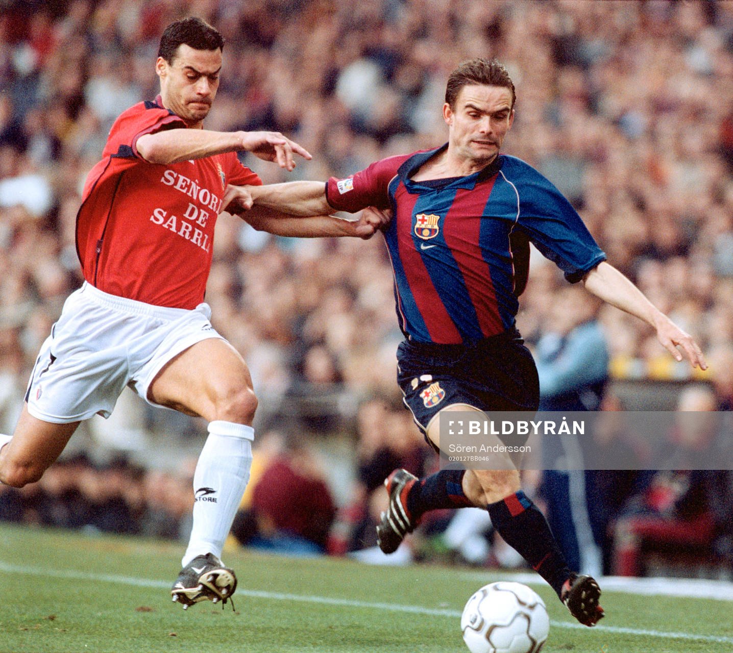 Marc Overmars, Barcelon