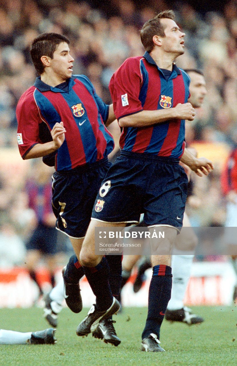 Philip John Willian Cocu och Javier Pedro Saviola, Barcelona