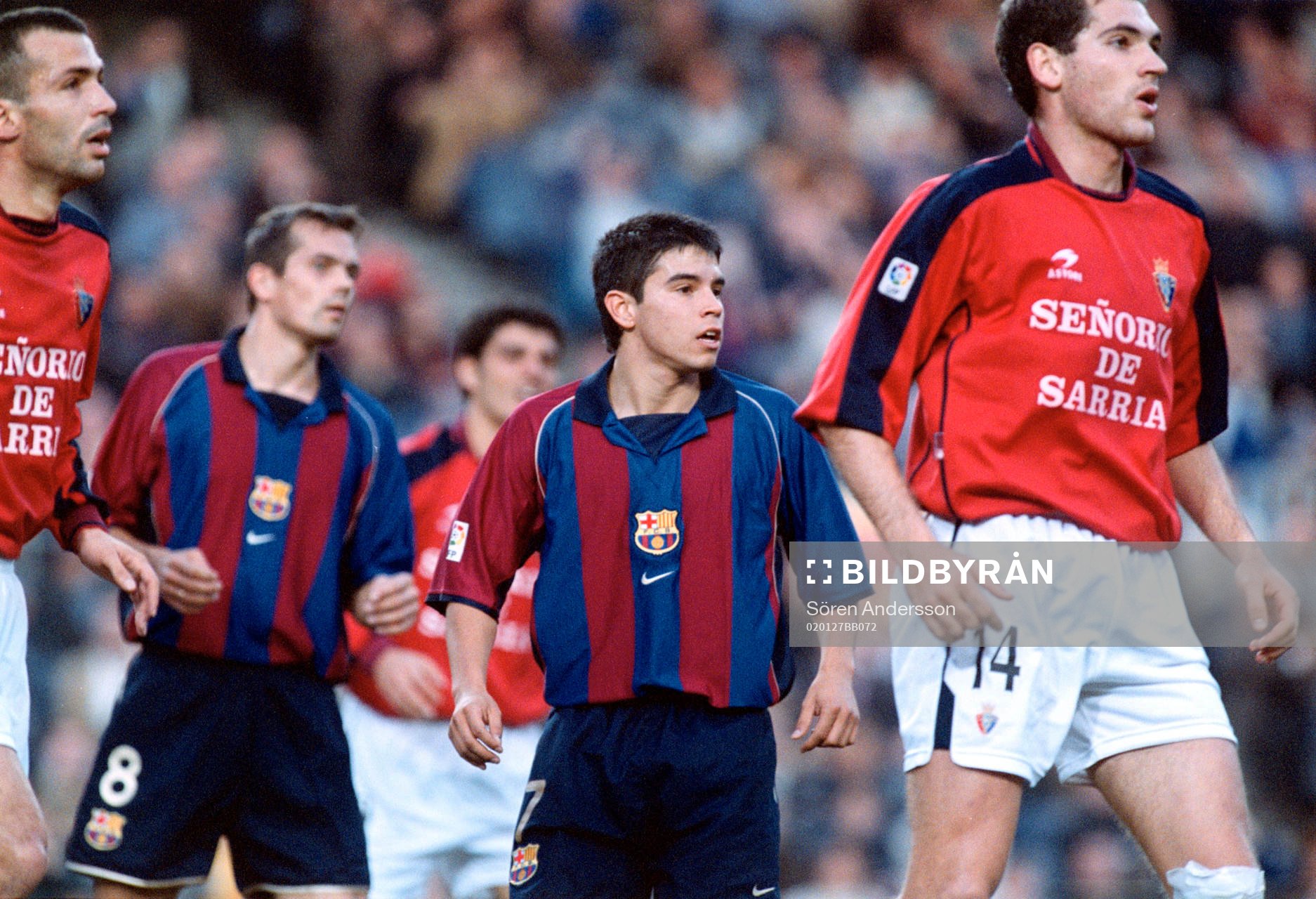 Philip John William Cocu och Javier Pedro Saviola,