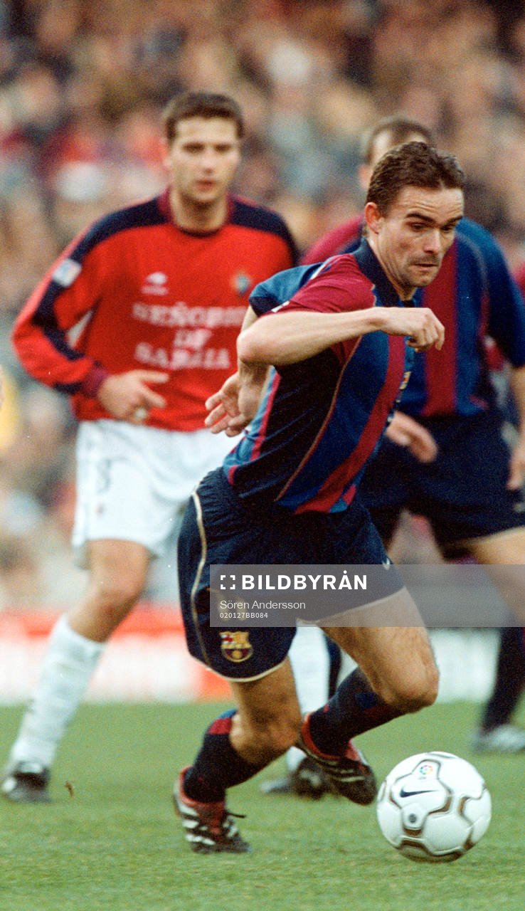 Marc Overmars, Barcelona