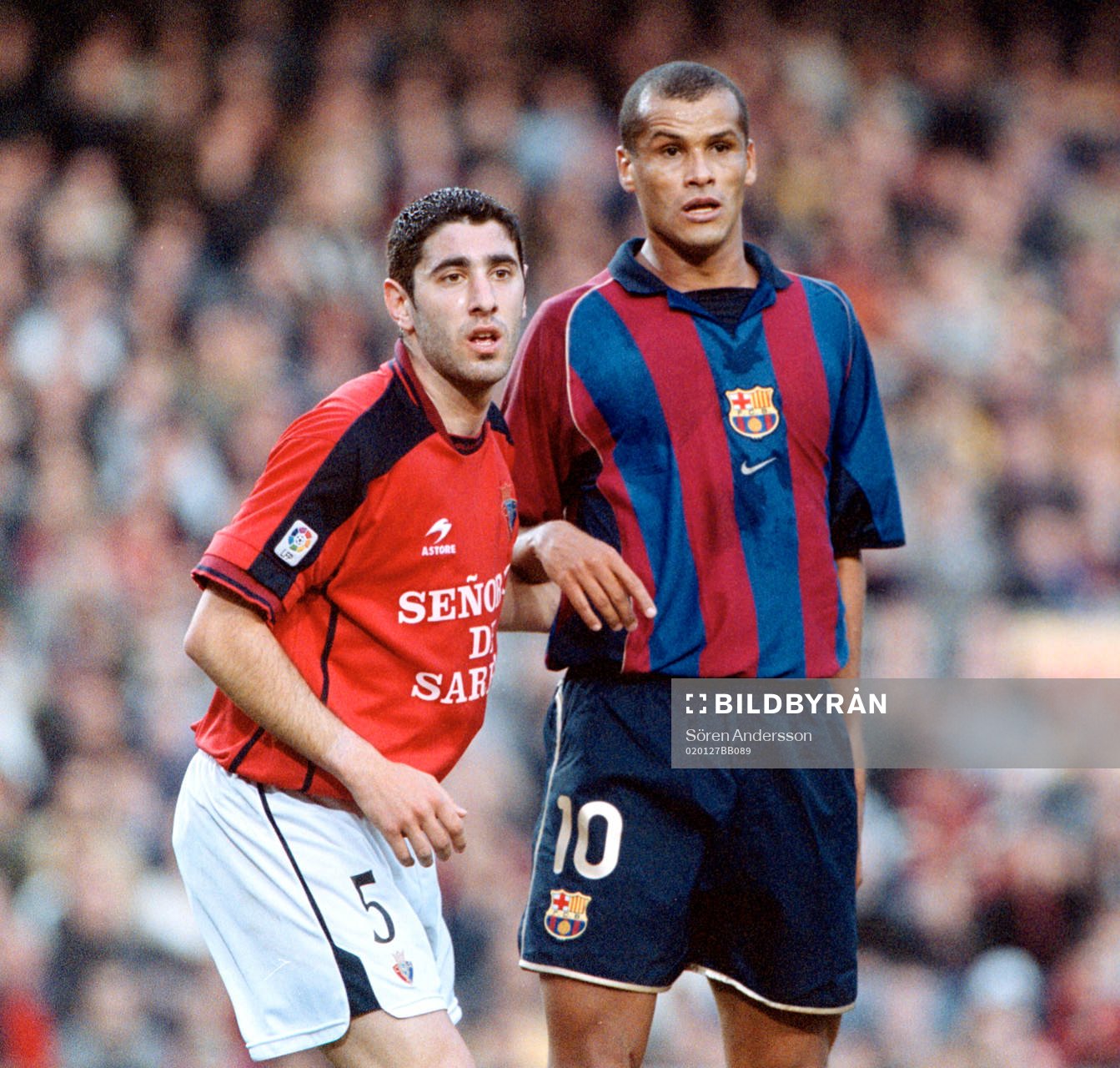 Rivaldo, Barcelona och Francisco Javier Jusué Garcés,