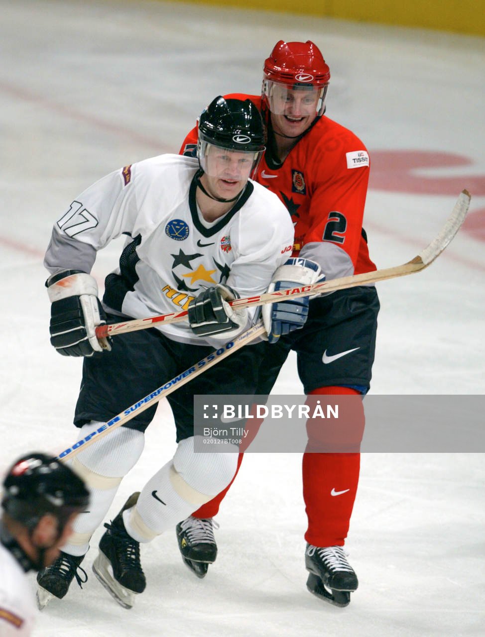 Lag Nord - Lag syd. Thomas Gradin, Nord och Anders