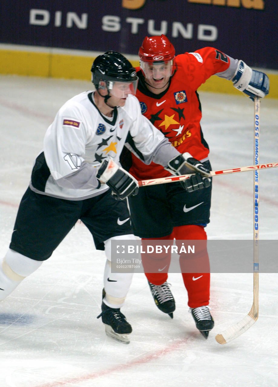 Lag Nord - Lag syd. Thomas Gradin, Nord och Anders