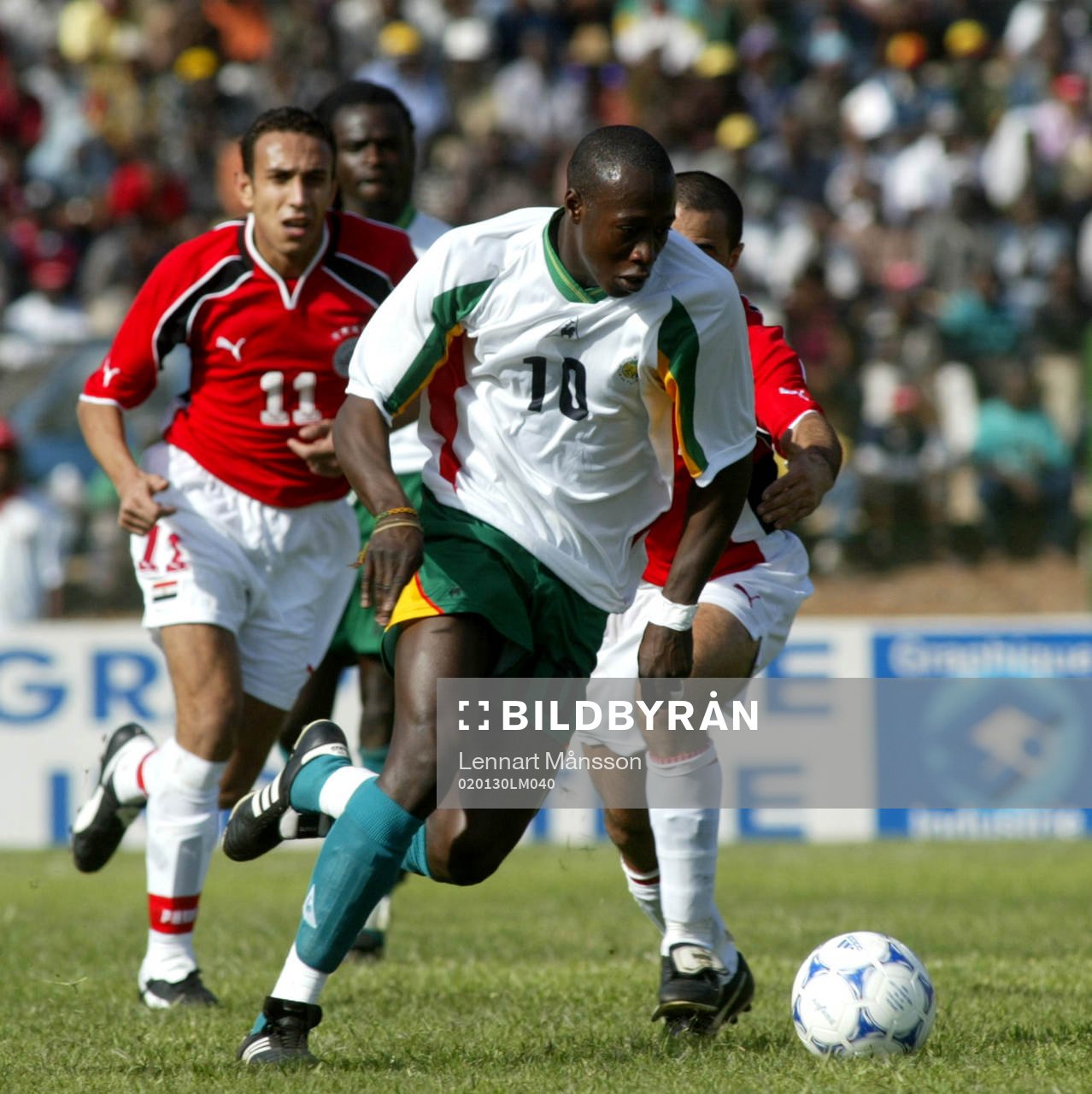 Egypten - Senegal.Khalilou Fadiga, Senegal