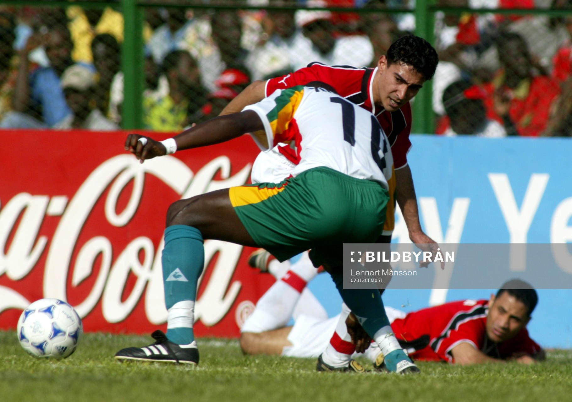 Egypten - Senegal.Kroppsfint