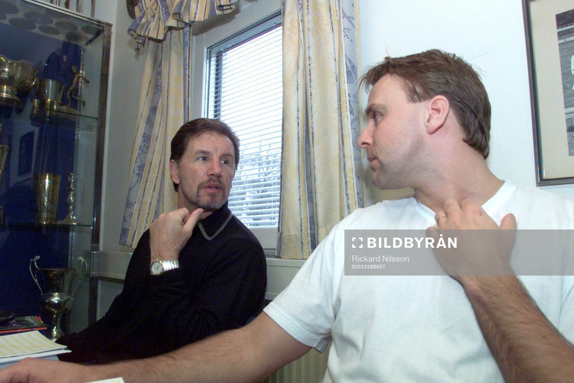 Stuart Baxter och Jonas Wirmola