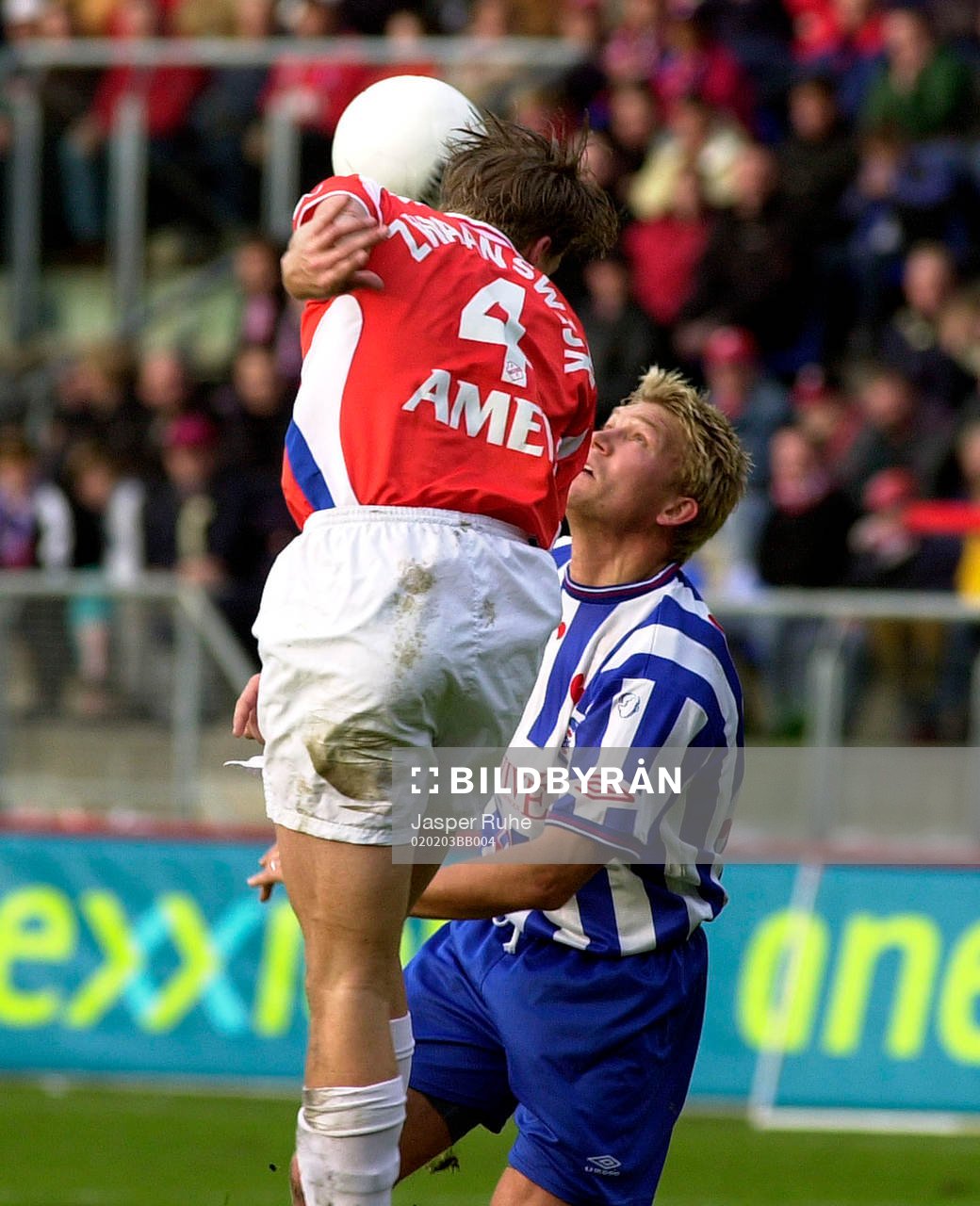 Markus Allbäck, Heerenveen coh Patrick Zwaanswijk, Utrecht