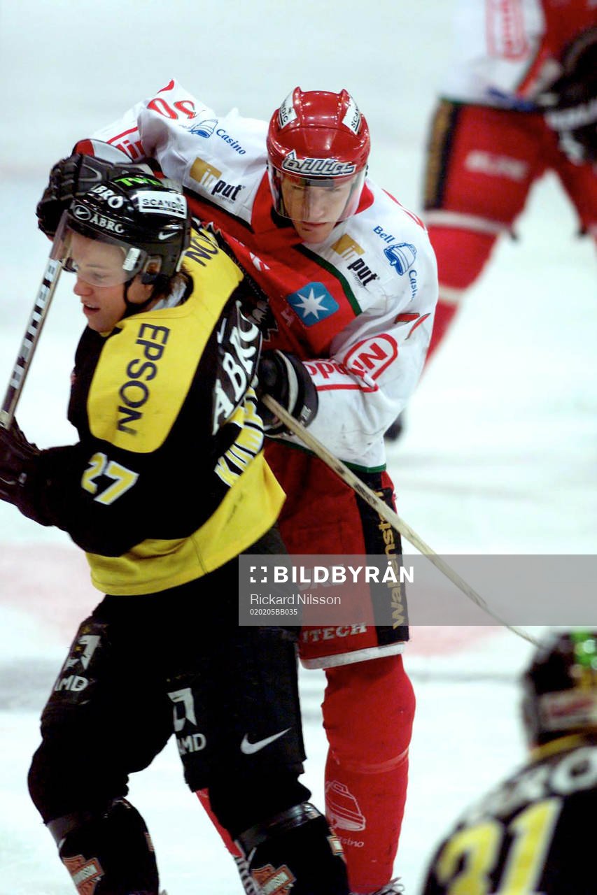 Peter Kumpulainen, AIK och Jonas Johnson, Frölunda