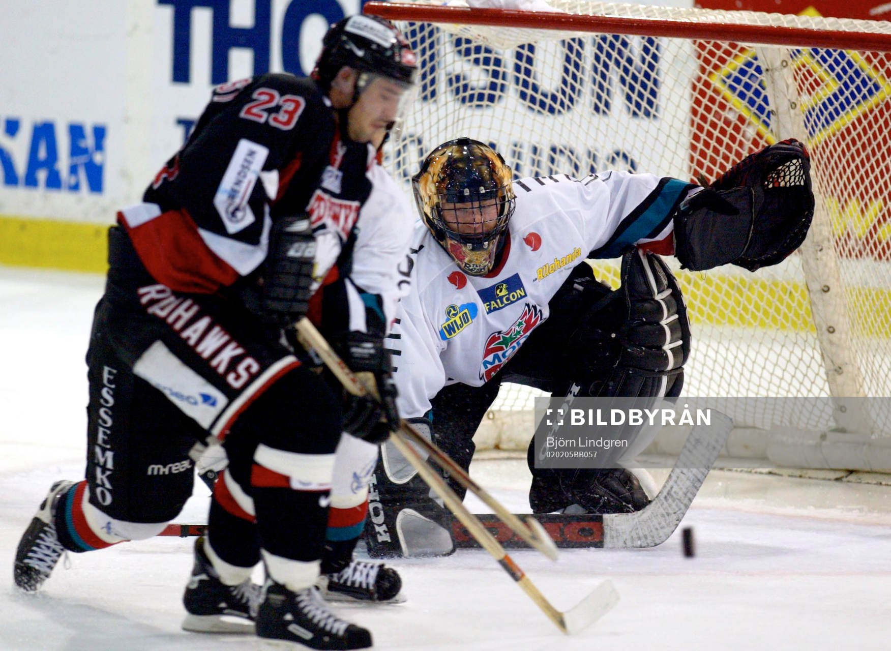 Fredrik Lindquist, Malmö och Tobias Lundström,  målvakt