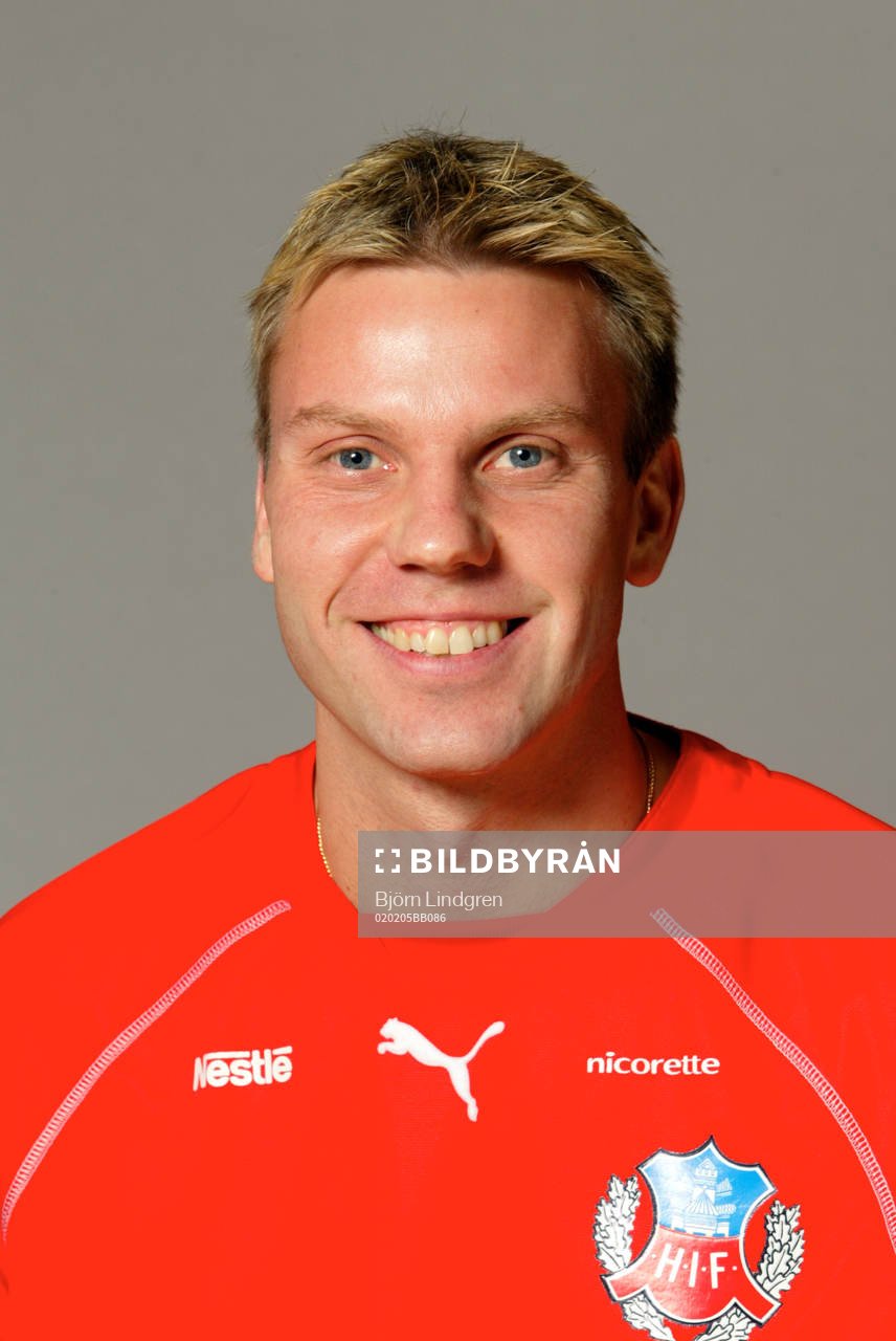 Fotboll, Allsvenskan, Hans Eklund,  Helsingborg, porträtt