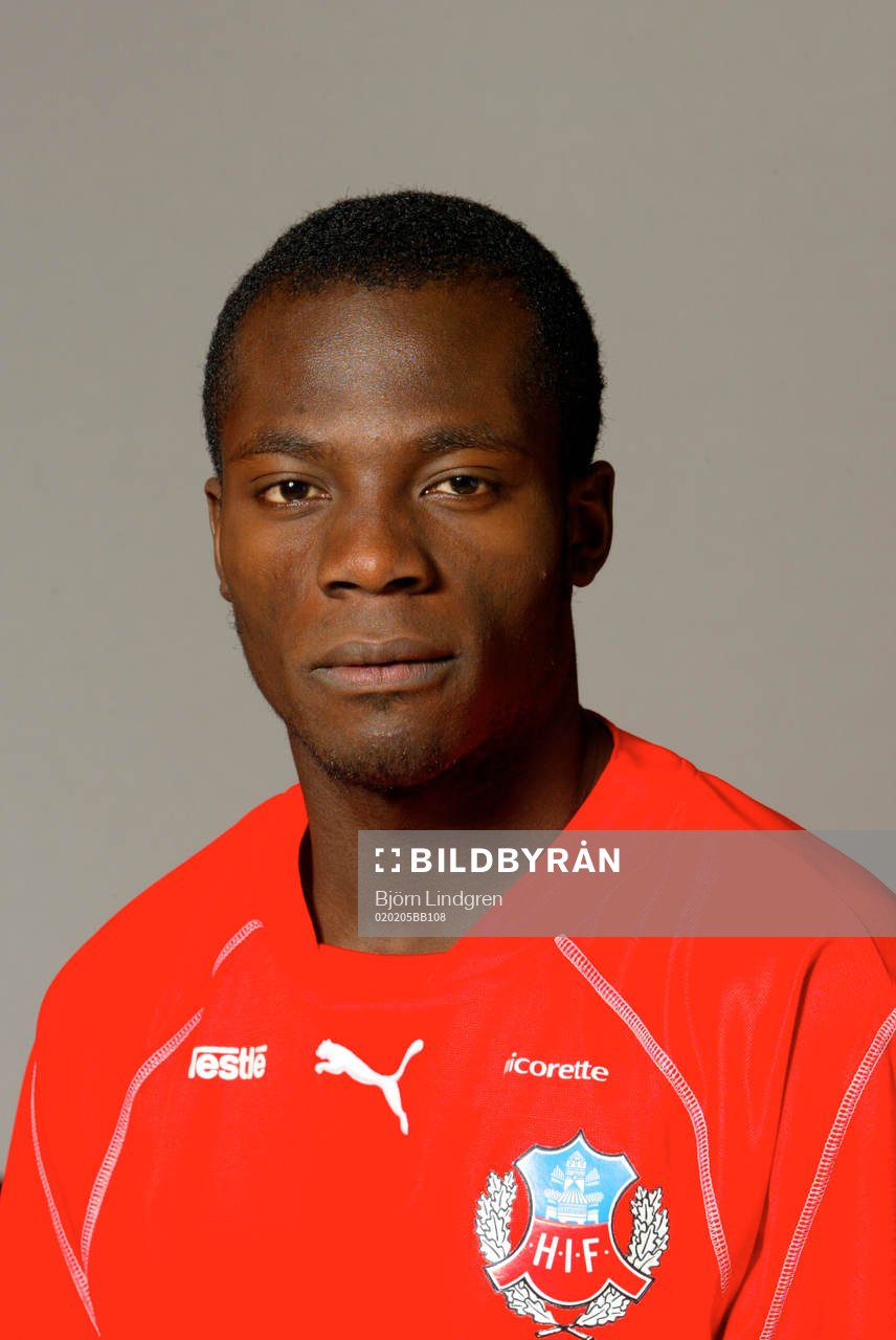 Fotboll, Allsvenskan, John Pelu,  Helsingborg, porträtt