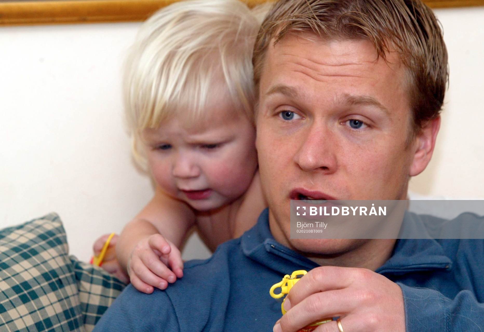 Pär Zetterberg och dottern Emmy