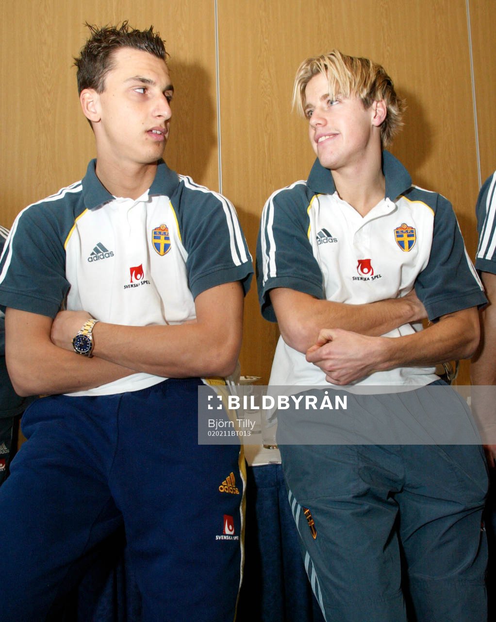 Zlatan Ibrahimovic och Pontus Farnerud