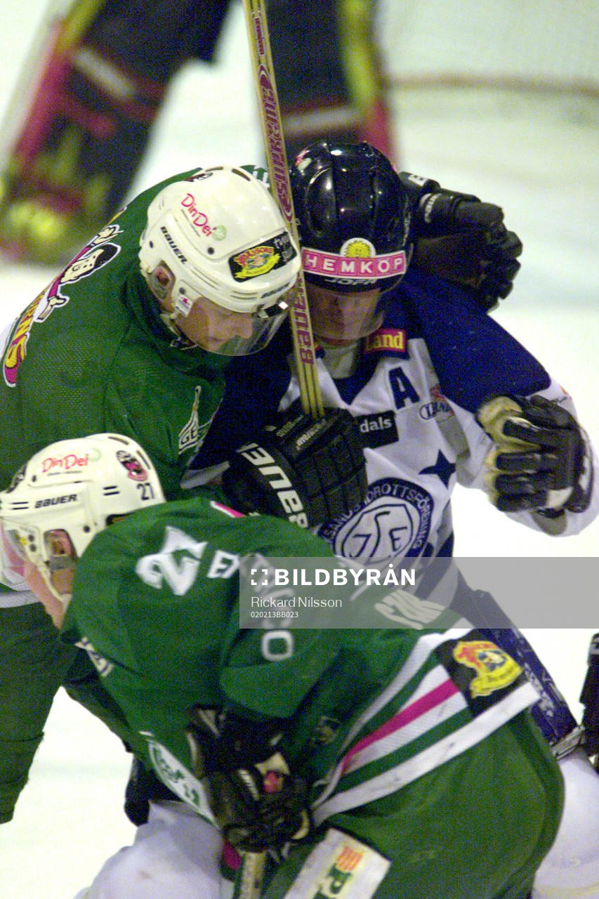 Tomas Forslund, Leksand och Andreas Byström, Rögle