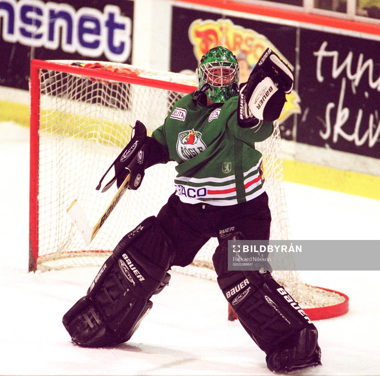 Jens Ivarsson, målvakt Leksand