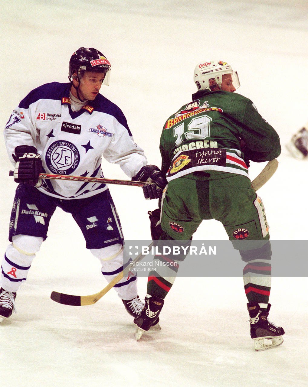 Mikael Karlberg, leksand och Johan Lindgren, Rögle
