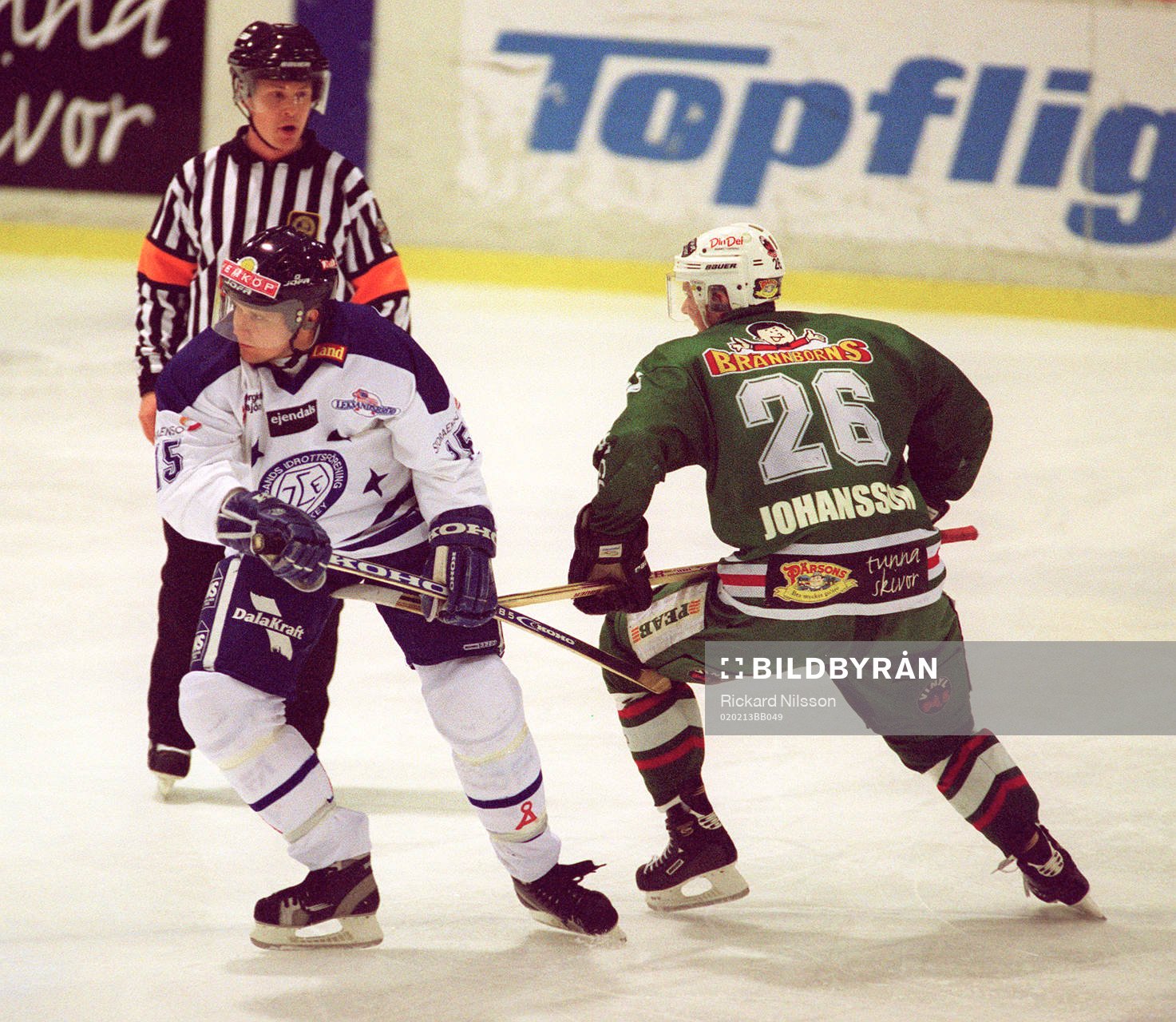 Jarmo Peltonen, Leksand och Jakob Johansson, Rögle