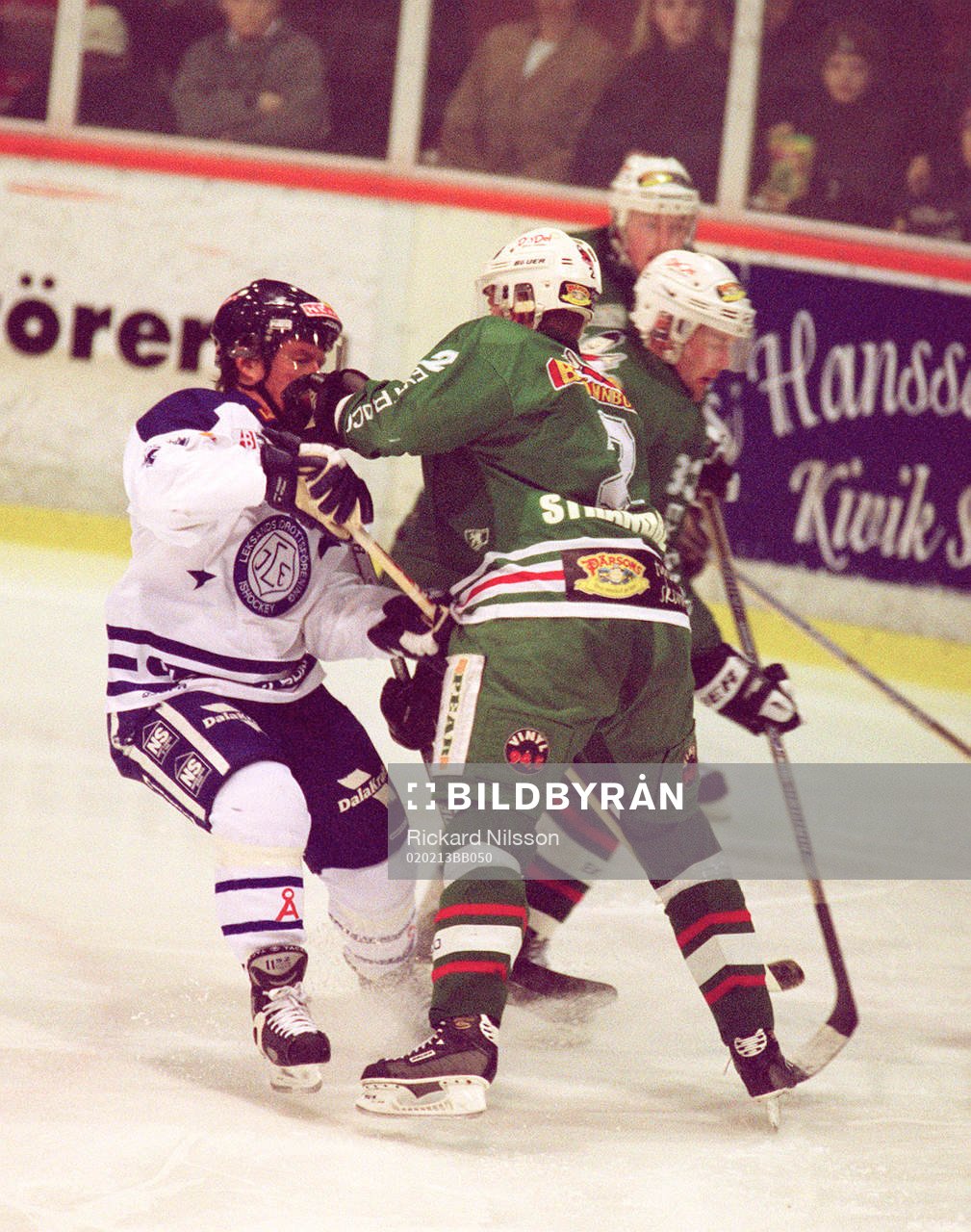 Niklas Persson, Leksand och Anders Strandberg, Rögle