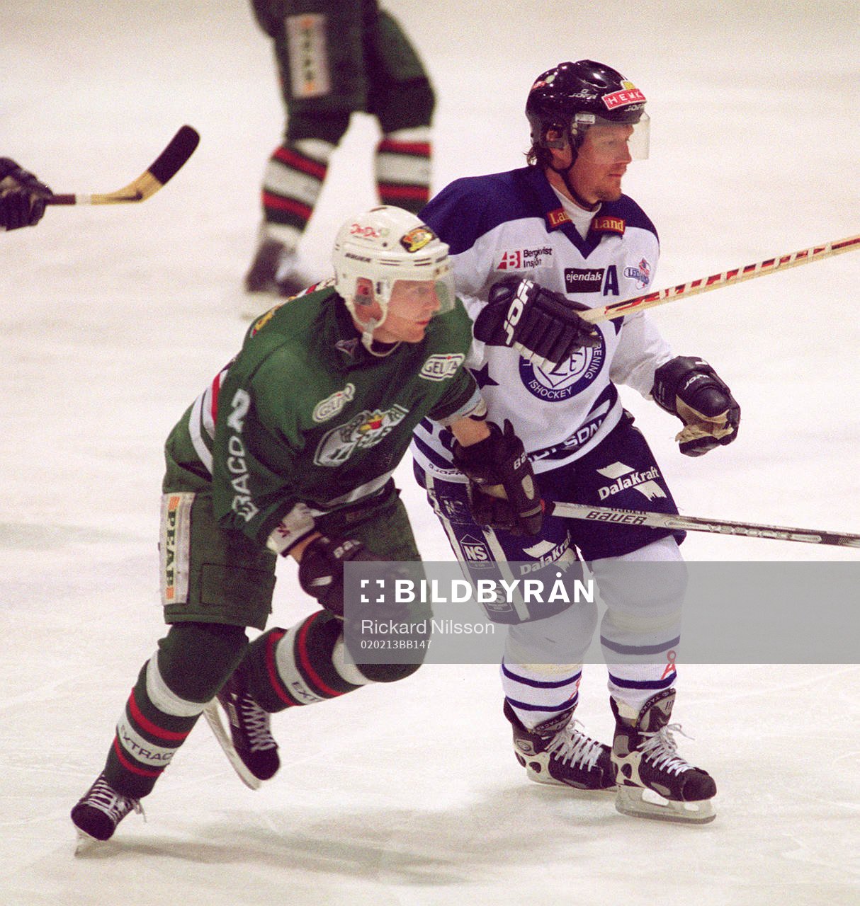 Anders Strandberg, Rögle och Tomas Forslund, Leksand