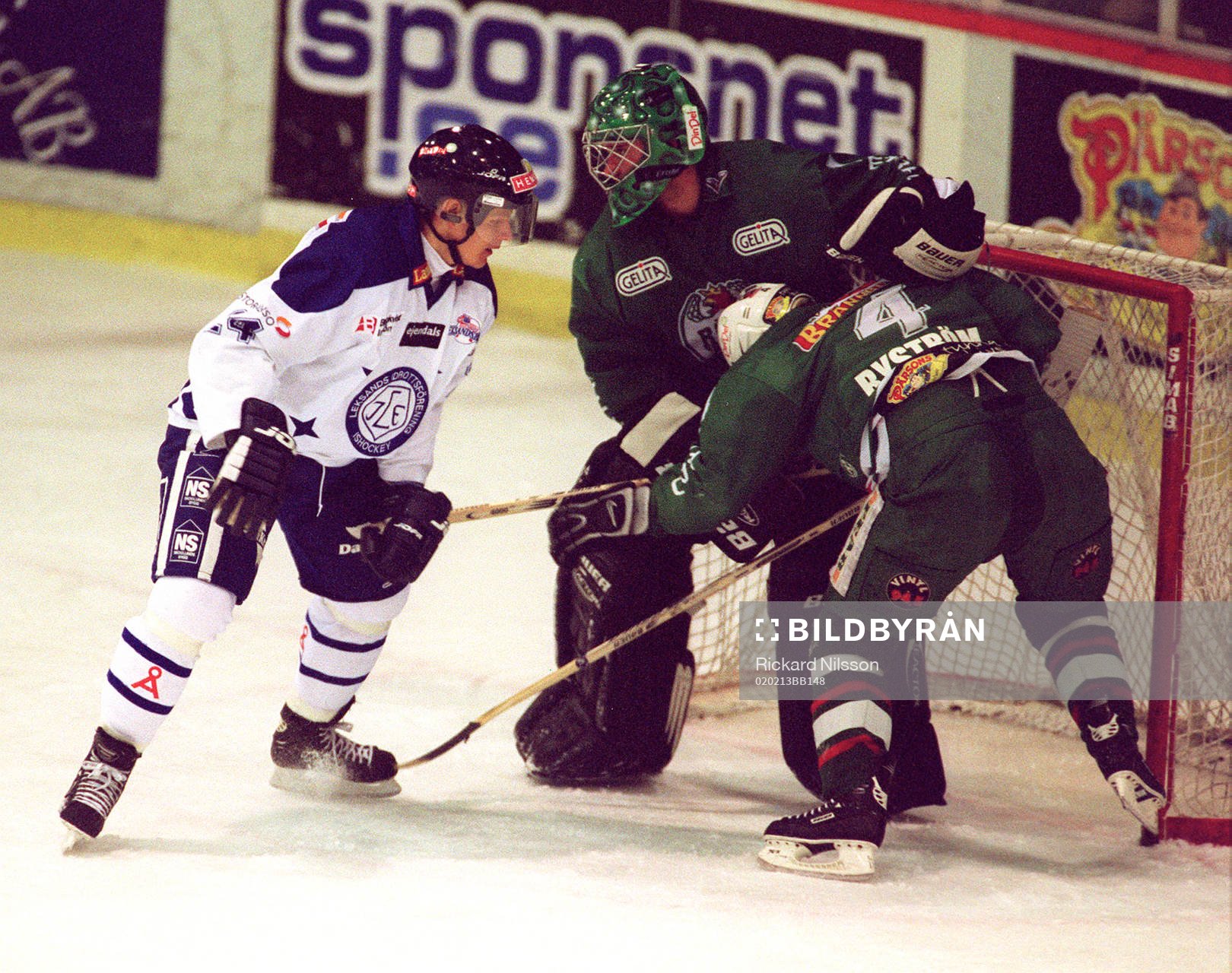 Jarkko Nikander, Leksand.  Jens Ivarsson, målvakt och