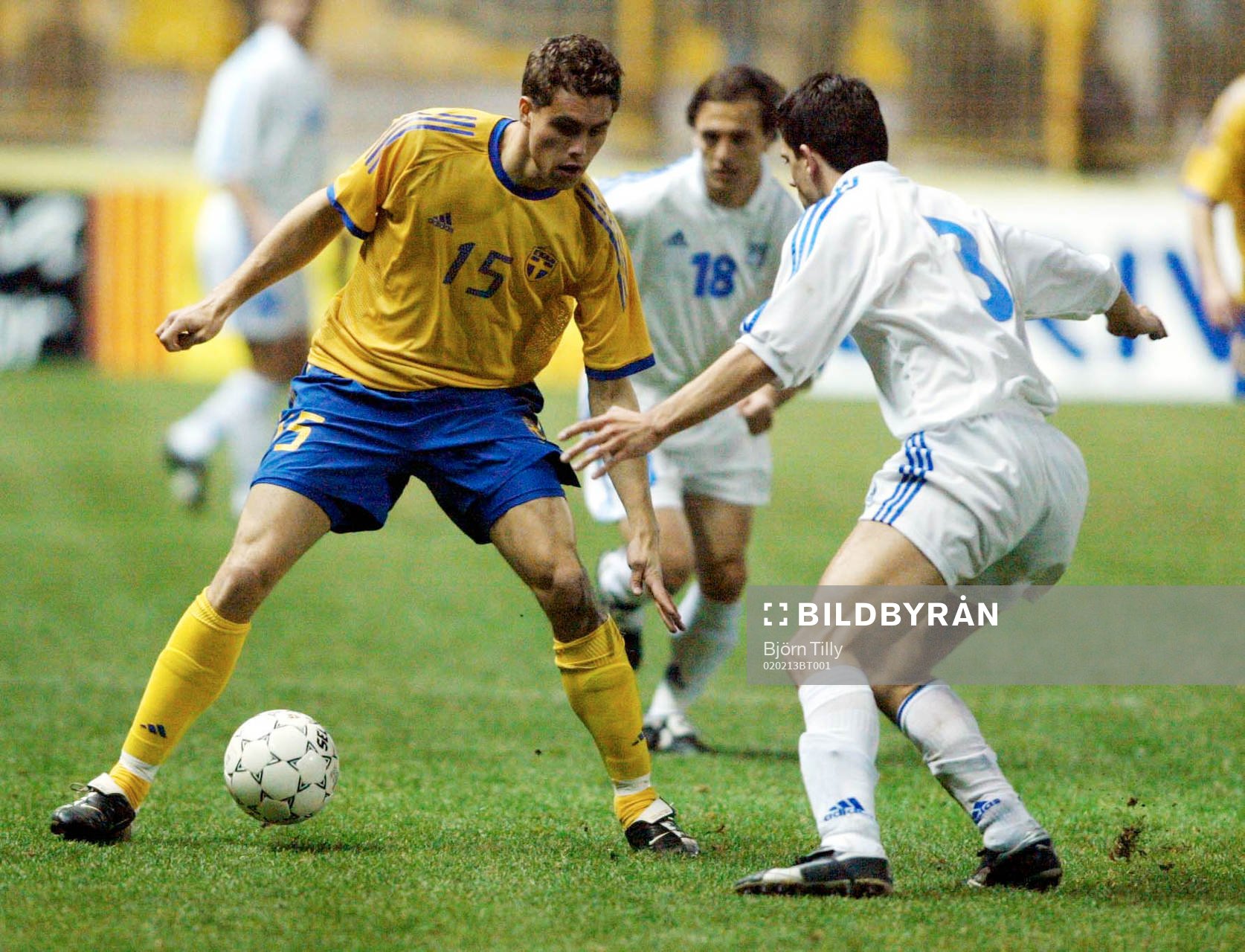Johan Elmander, Sverige och Panagiotis Fyssas, Grekland